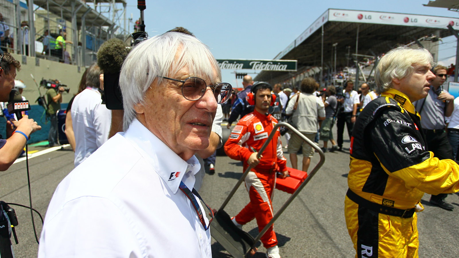 Race, Bernie Ecclestone (GBR), President and CEO of Formula One Management