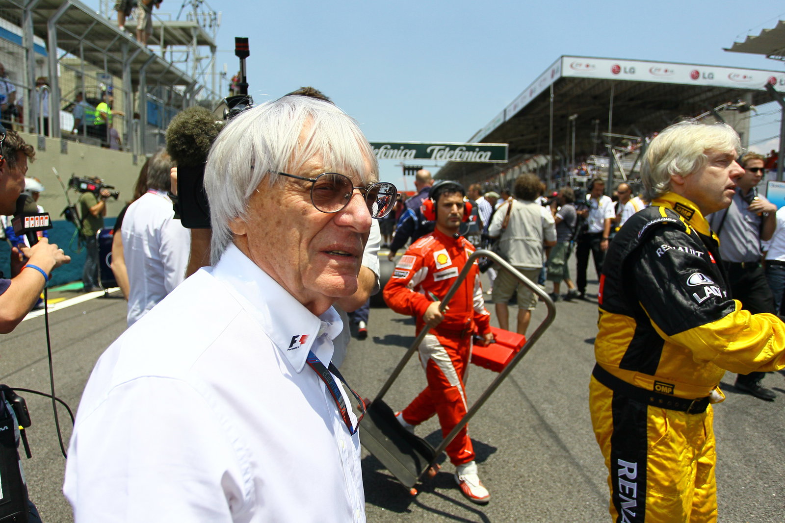 Race, Bernie Ecclestone (GBR), President and CEO of Formula One Management