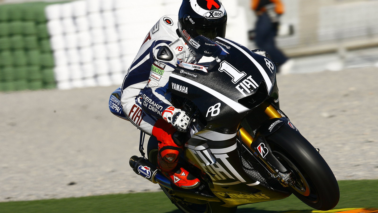 Lorenzo, Valencia MotoGP test, November 2010