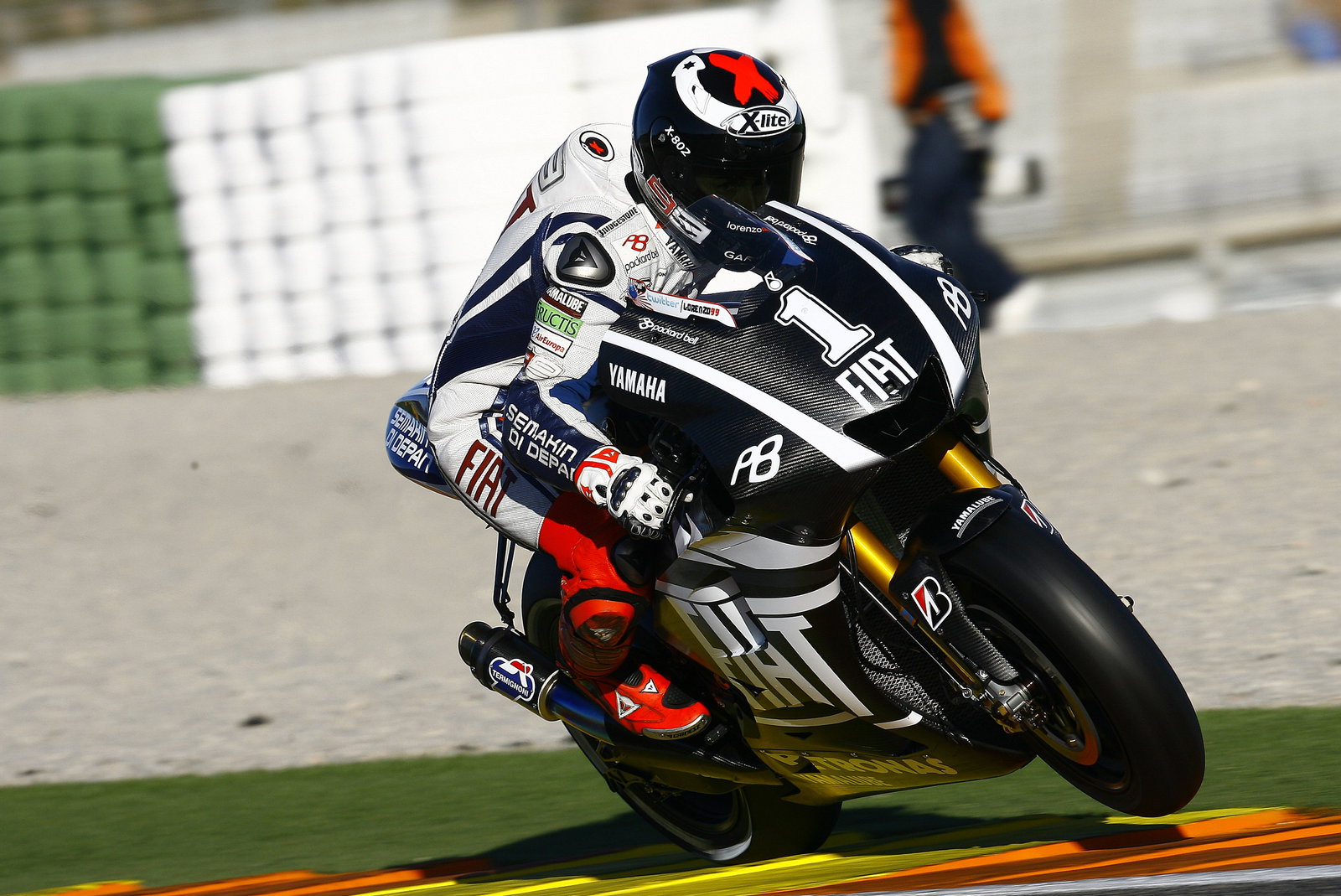 Lorenzo, Valencia MotoGP test, November 2010