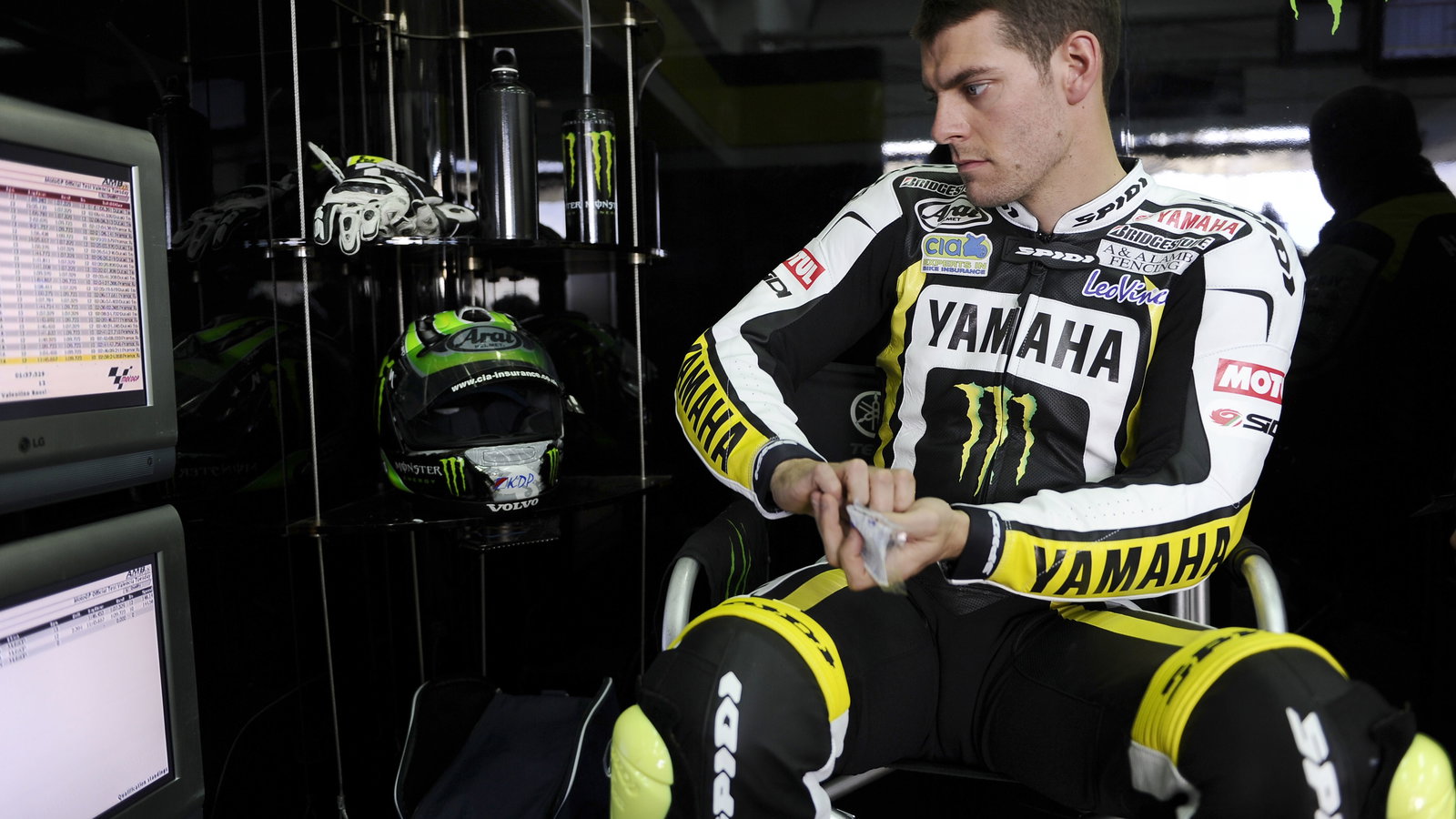 Crutchlow, Valencia MotoGP Test November 2010