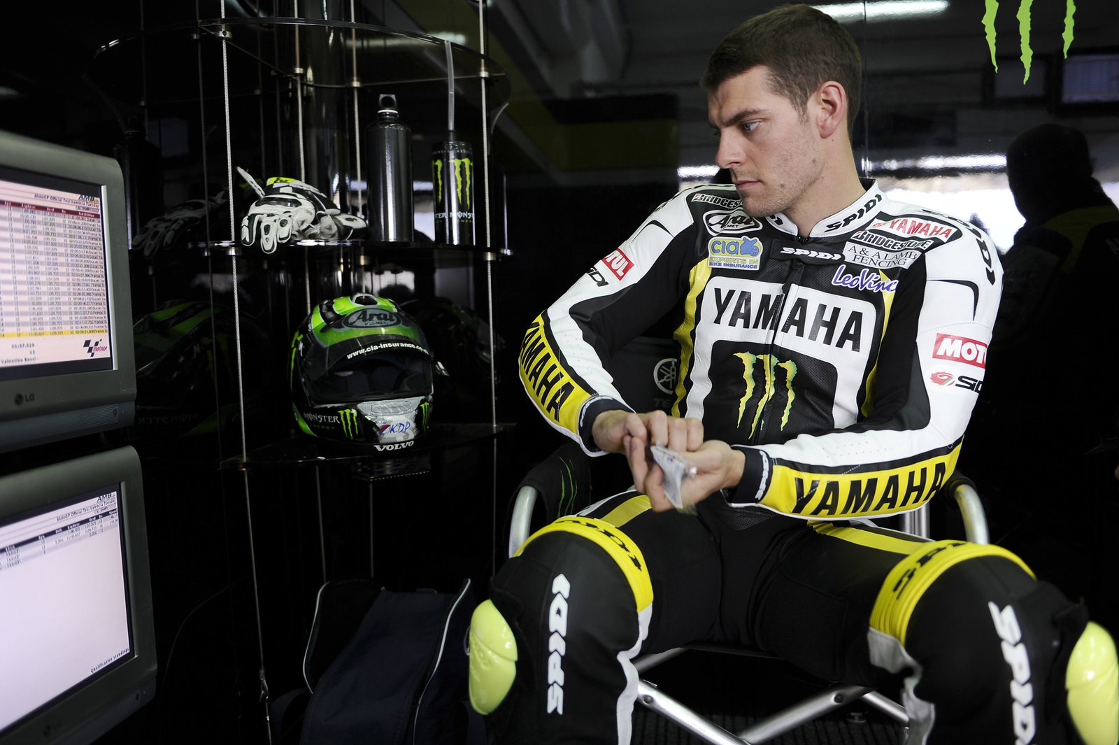 Crutchlow, Valencia MotoGP Test November 2010