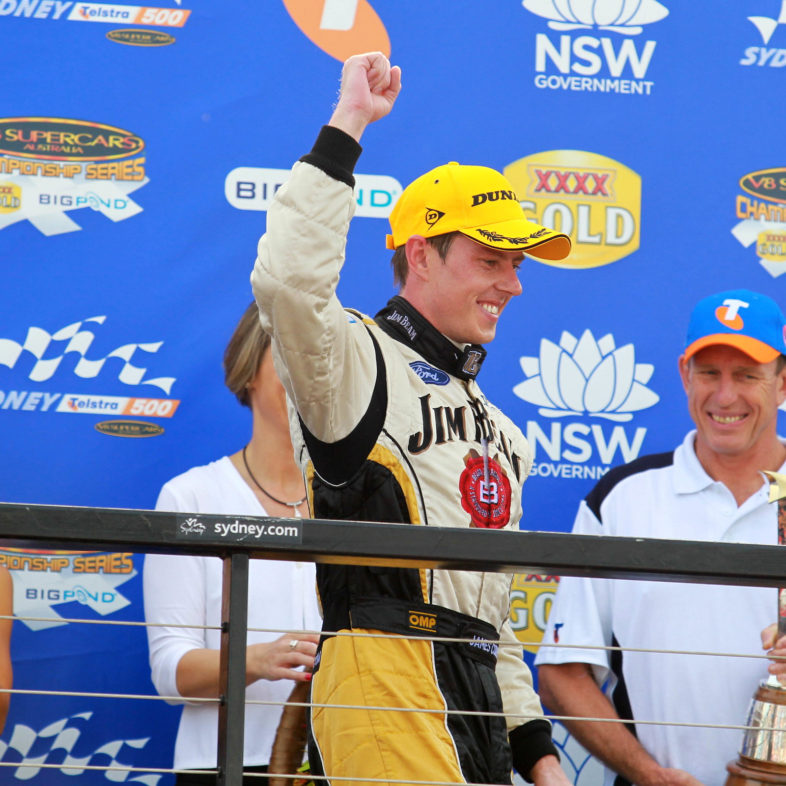 James Courtney (Aust), #18 Jim Beam DJR FG Ford
Races 25 and 26 V8 Supercars
Sydney Telstra 50
