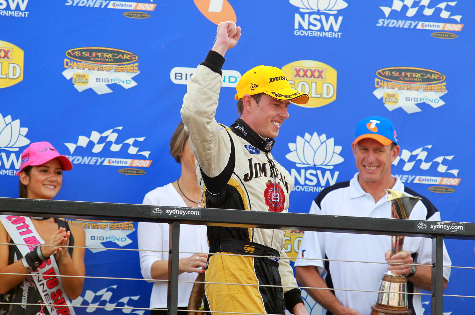 James Courtney (Aust), #18 Jim Beam DJR FG Ford
Races 25 and 26 V8 Supercars
Sydney Telstra 50