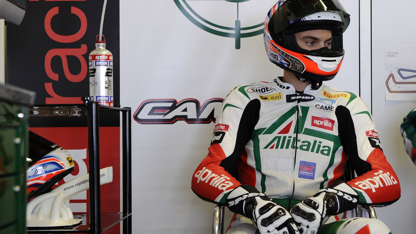Camier, Portuguese January WSBK Test 2011