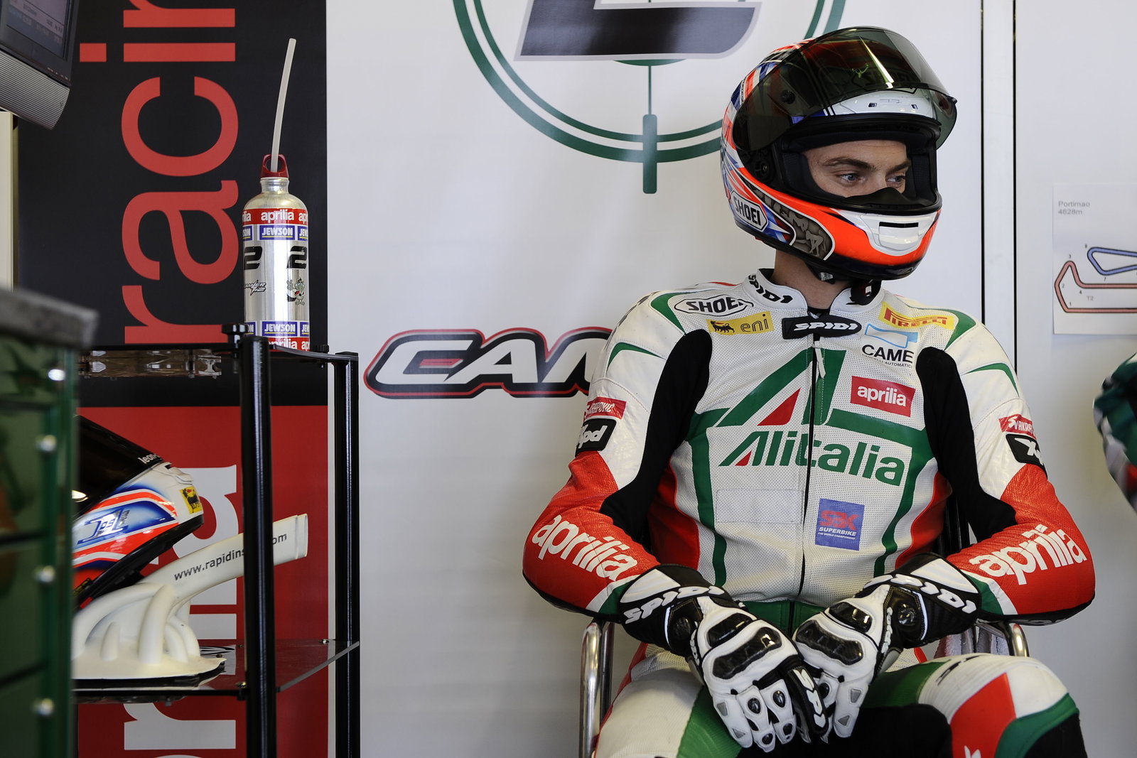 Camier, Portuguese January WSBK Test 2011