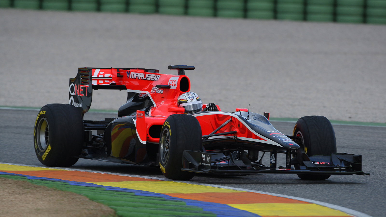 Timo Glock (GER), Marussia Virgin Racing in last years car