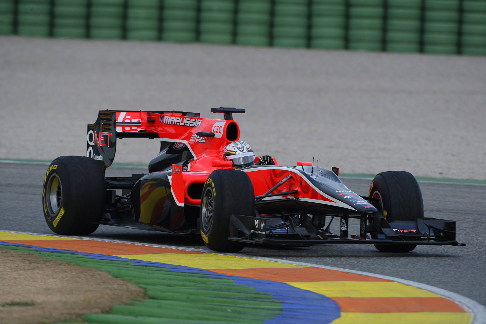 Timo Glock (GER), Marussia Virgin Racing in last years car
