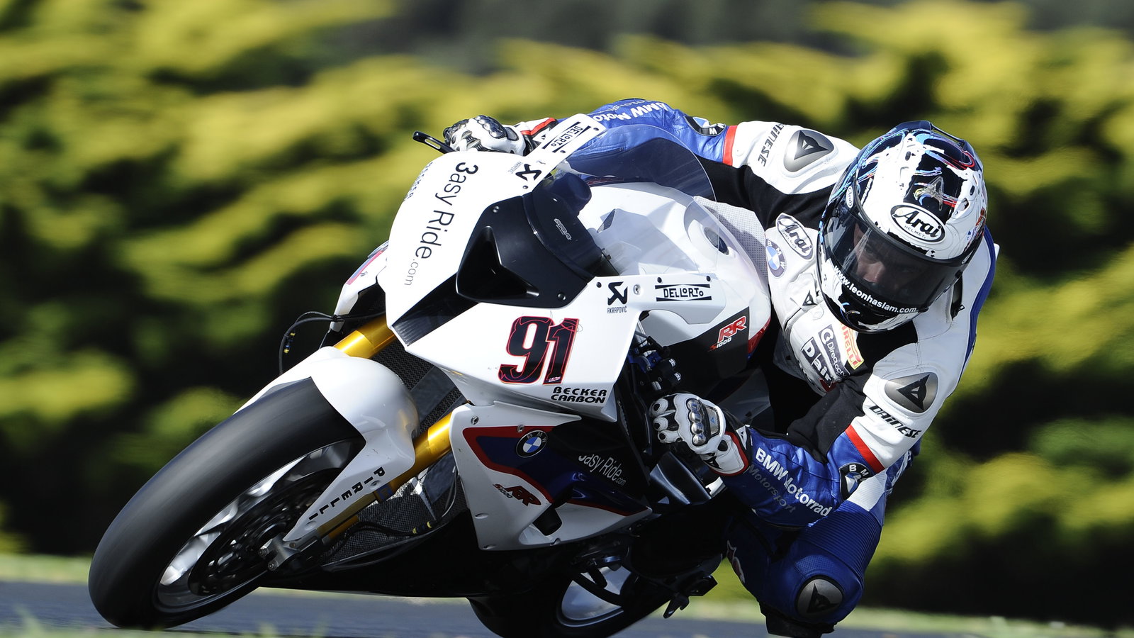 Haslam, Australian WSBK Test 21-22 Feb 2011