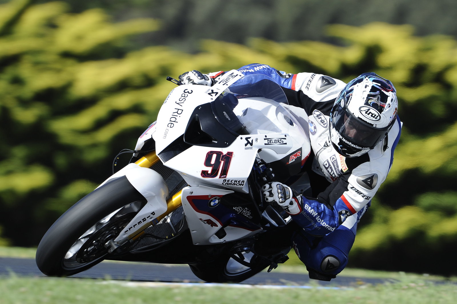 Haslam, Australian WSBK Test 21-22 Feb 2011
