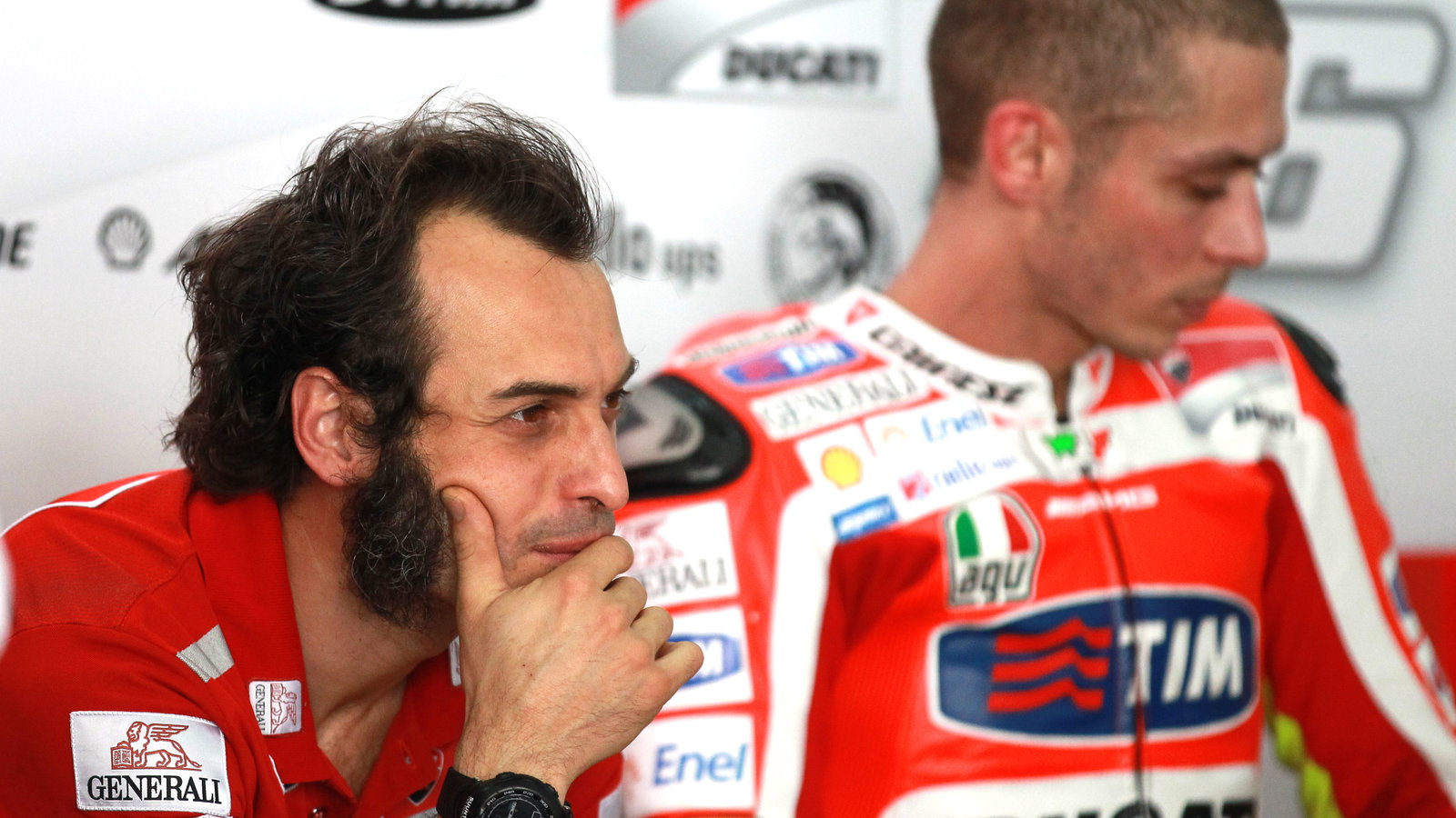 Guareschi and Rossi, Sepang MotoGP tests, 22-24 February 2011