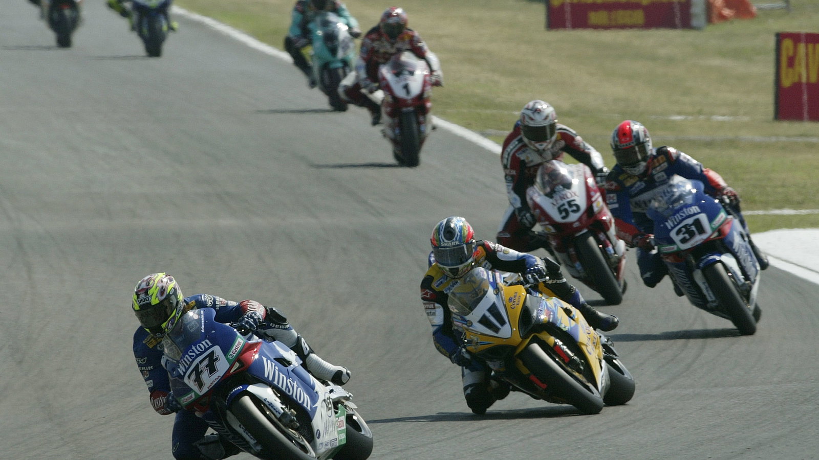 Vermeulen Leads Corser et al, WSBK Race 2 Misano, 2005