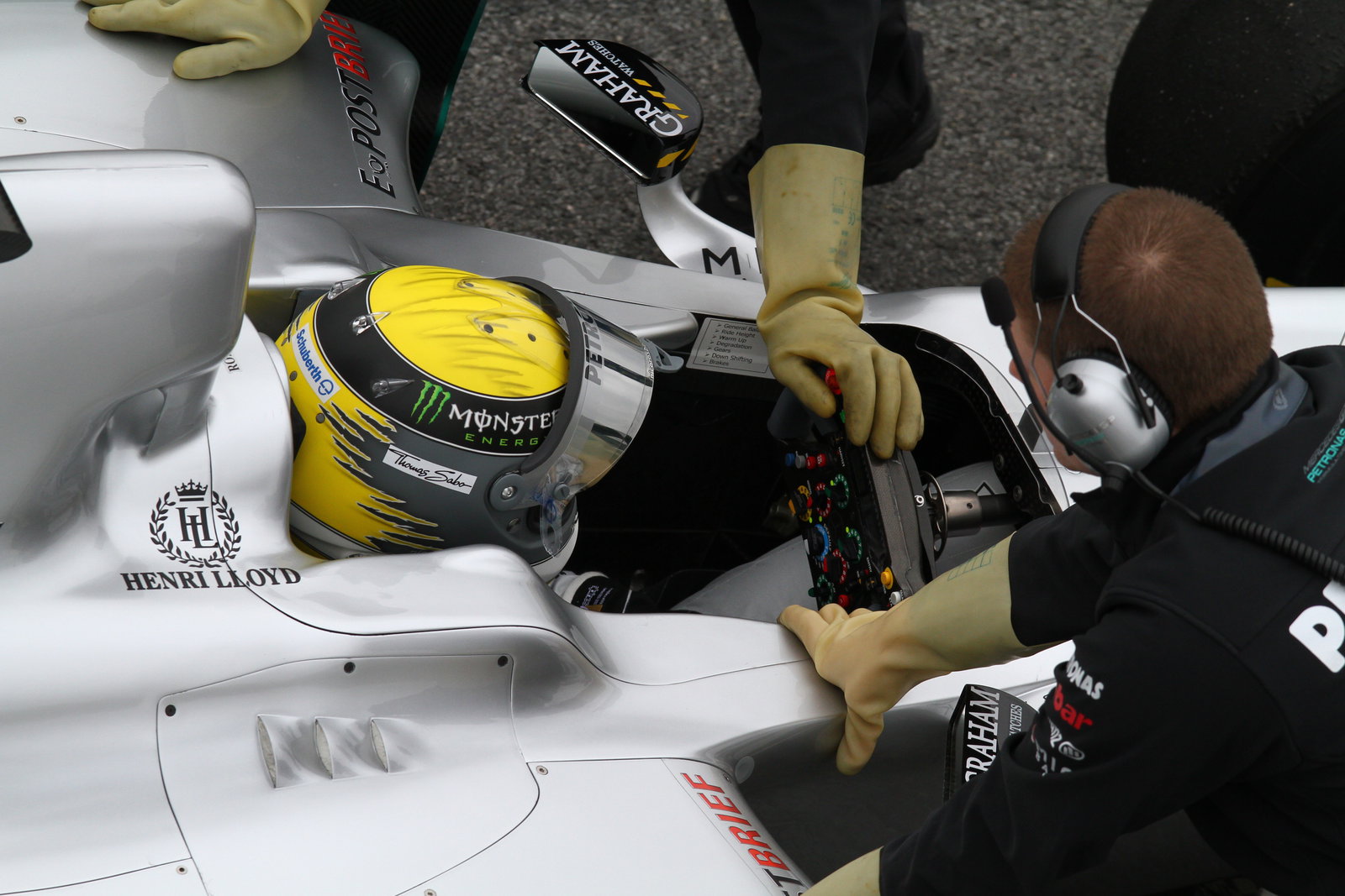 09.03.2011- Nico Rosberg (GER), Mercedes GP Petronas F1 Team, MGP W02