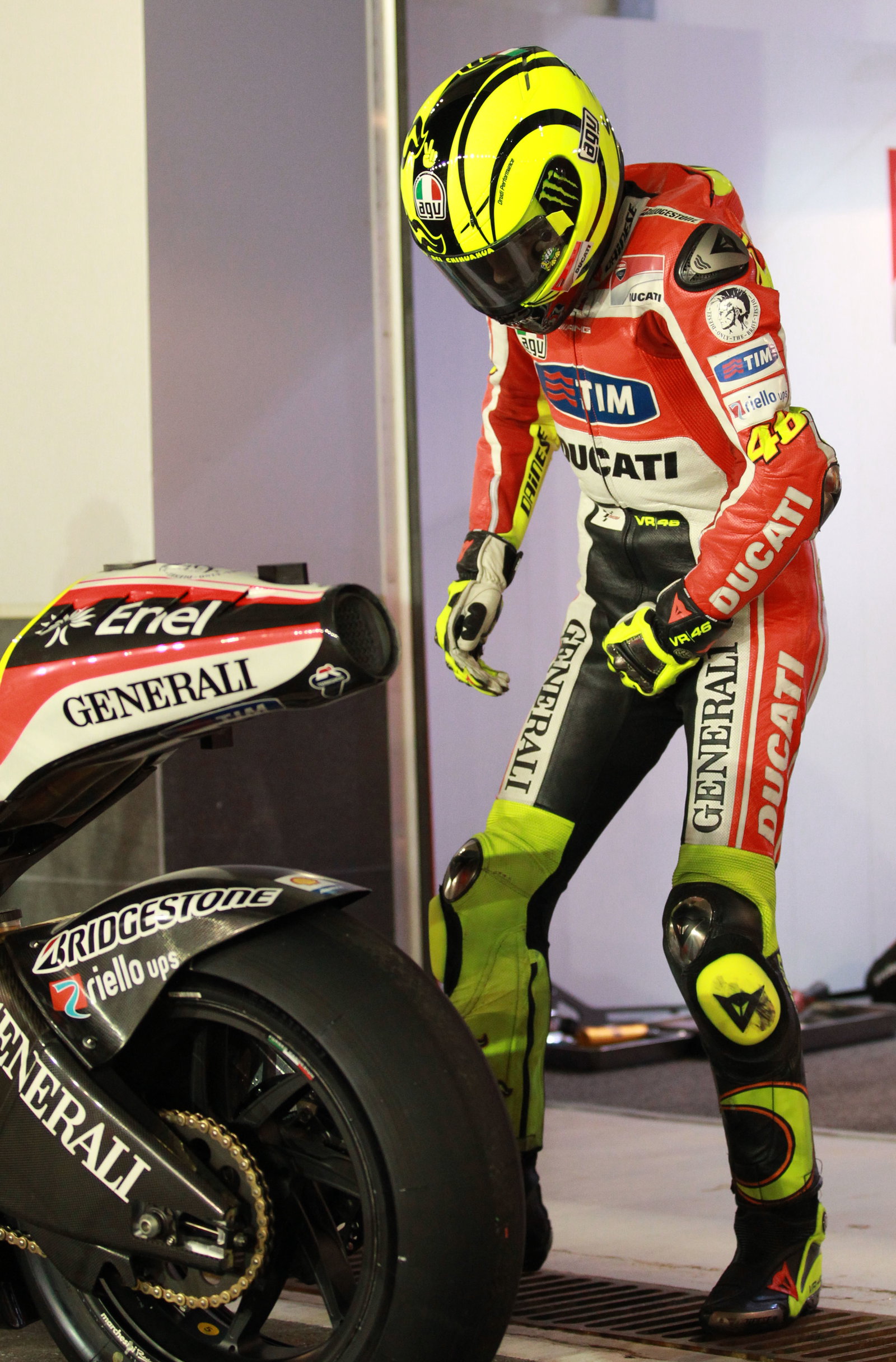 Rossi, Qatar MotoGP tests, March 2011