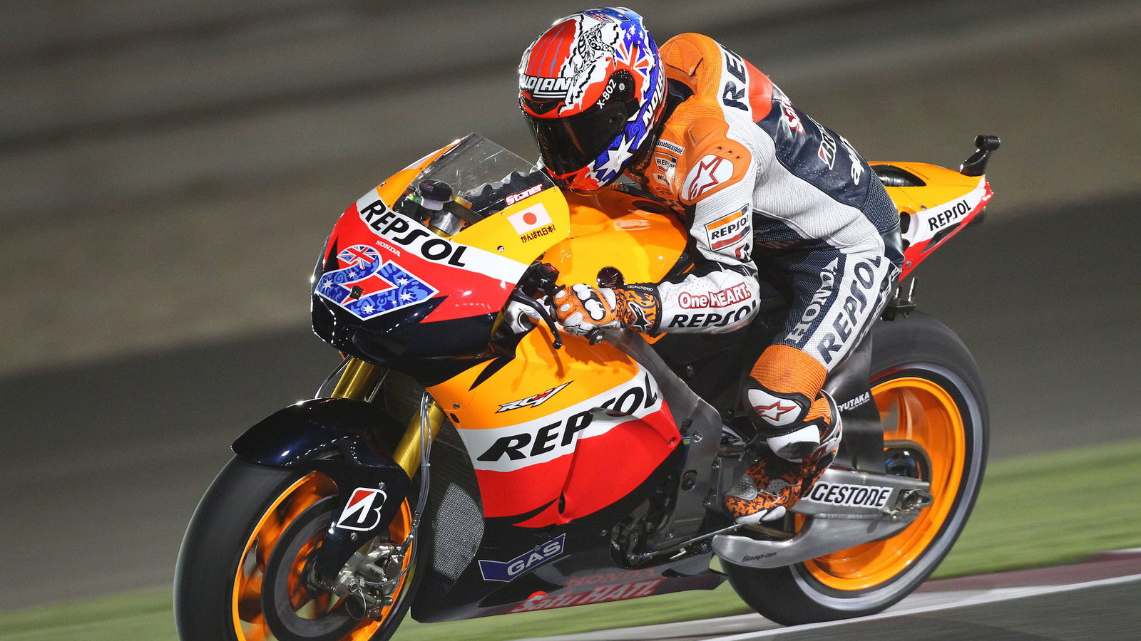 Stoner, Qatar MotoGP 2011