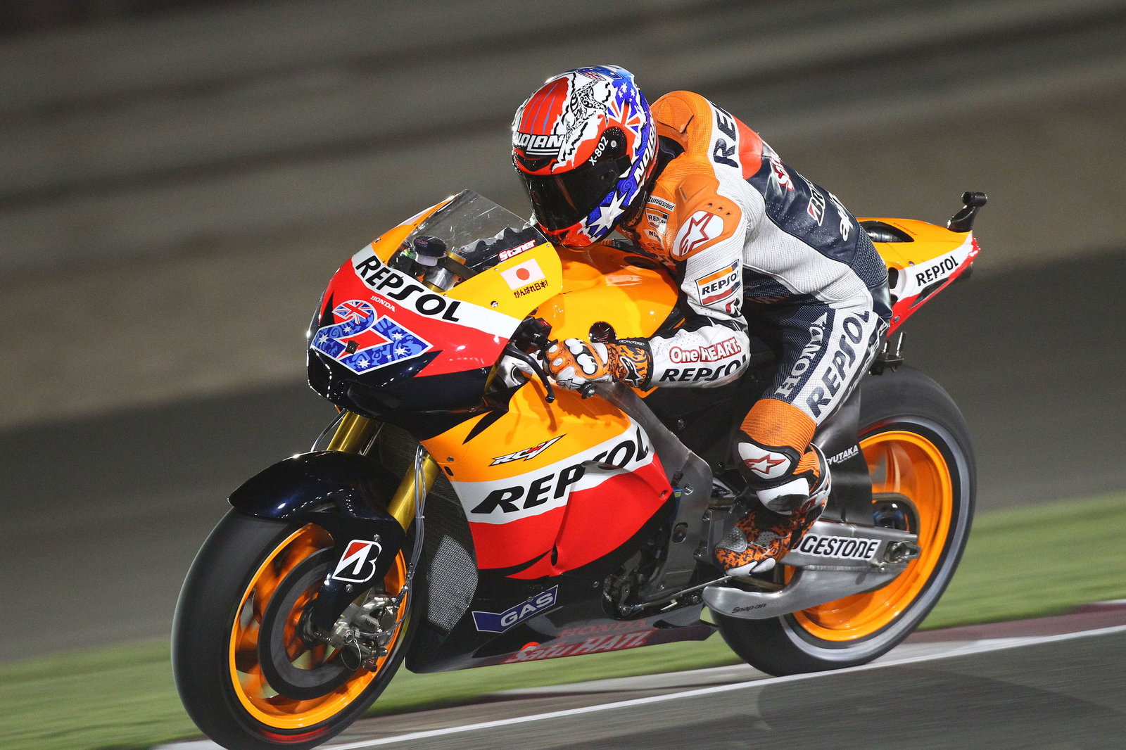 Stoner, Qatar MotoGP 2011