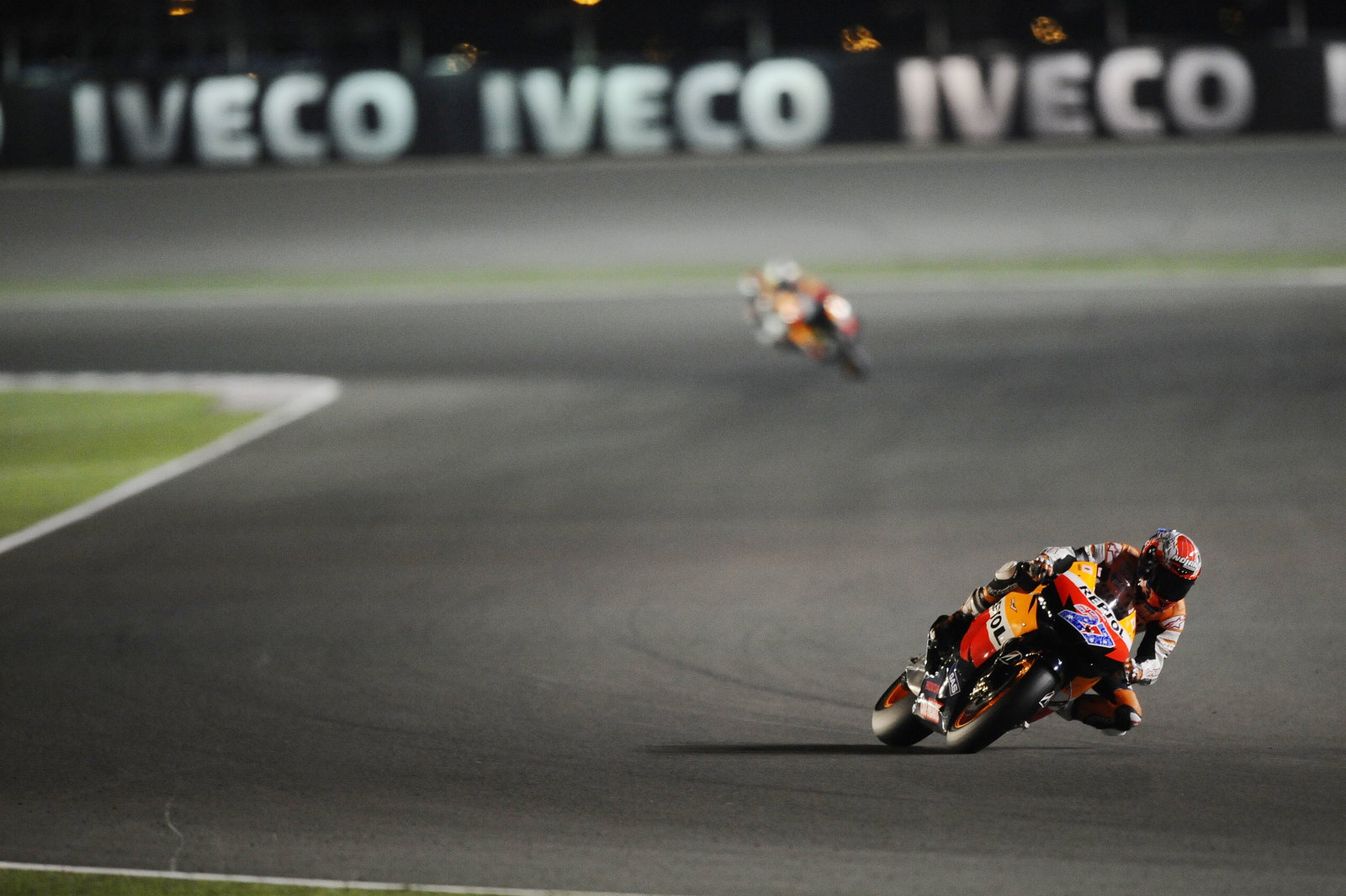 Stoner, Qatar MotoGP Race 2010