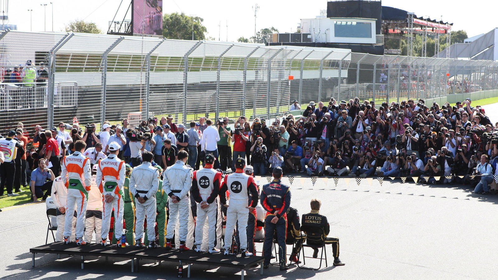 27.03.2011- 2011 F1 drivers