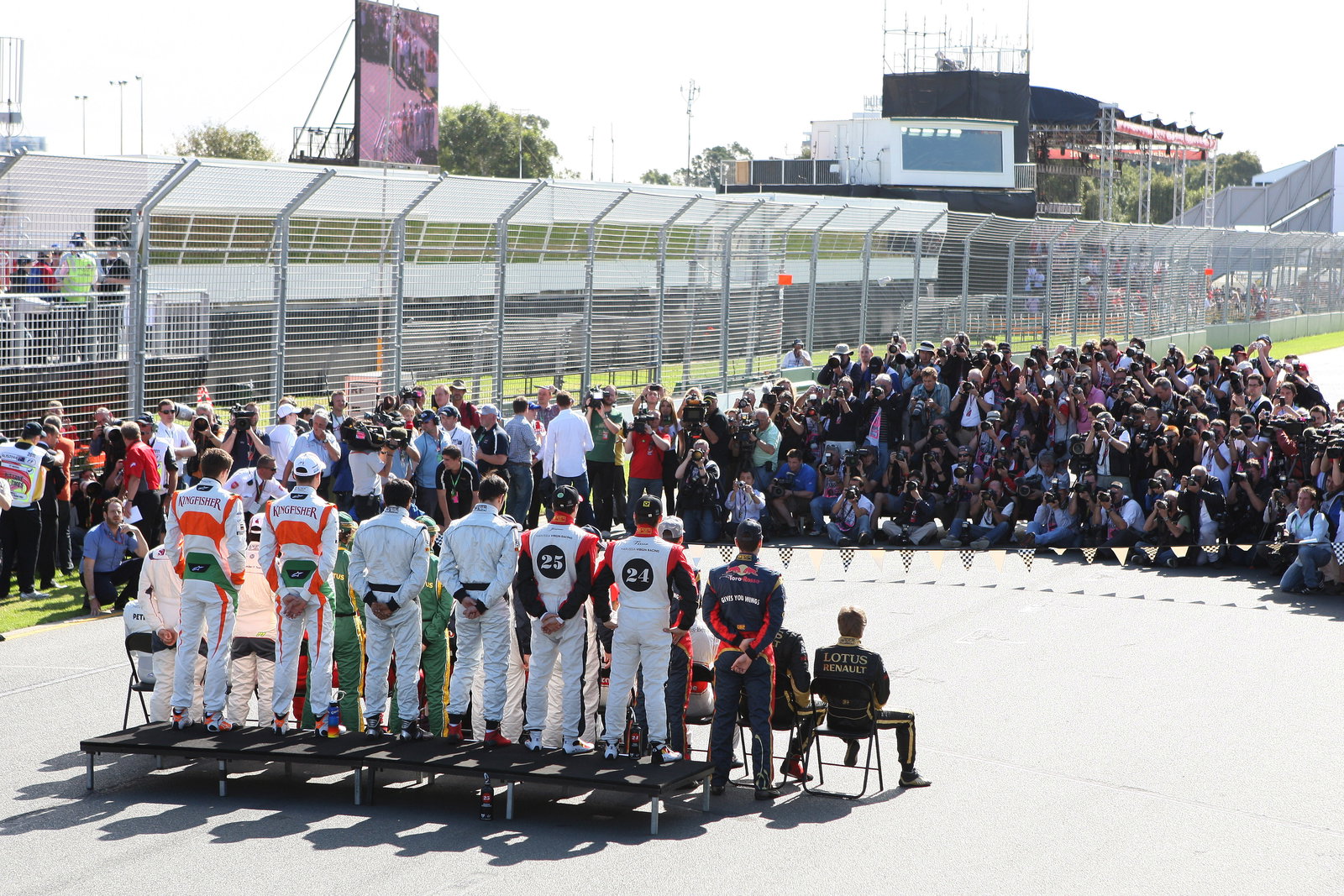 27.03.2011- 2011 F1 drivers