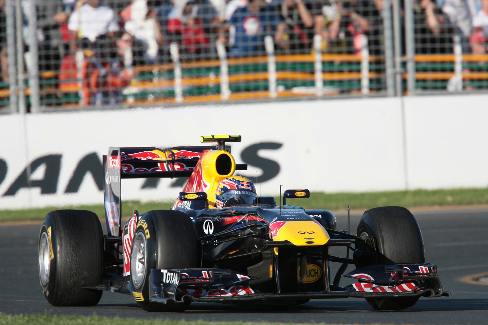 27.03.2011- Race, Mark Webber (AUS), Red Bull Racing, RB7