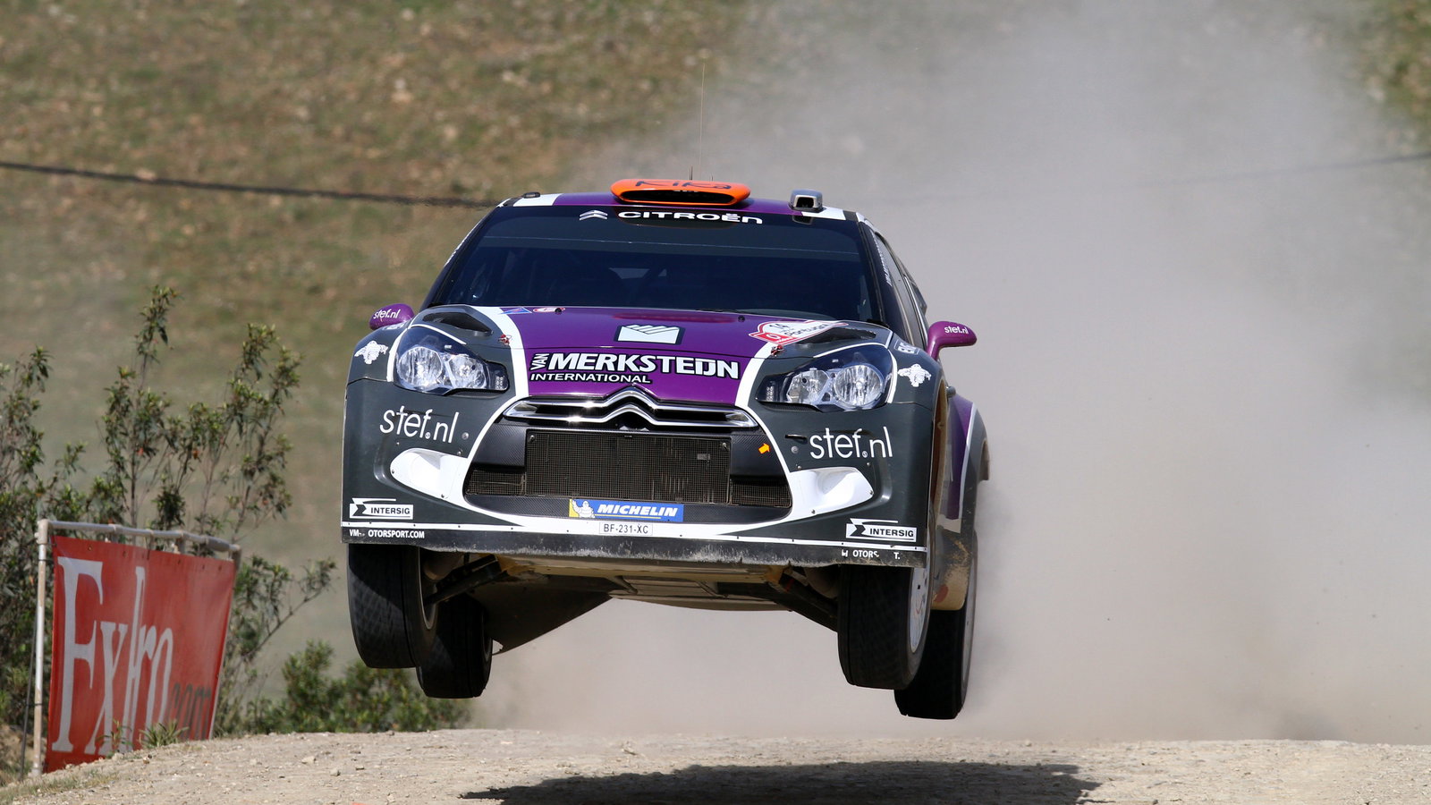 Peter Van Merksteijn Jr. (NL) Eddy CHevaillier (BEL), CITROEN DS3 WRC