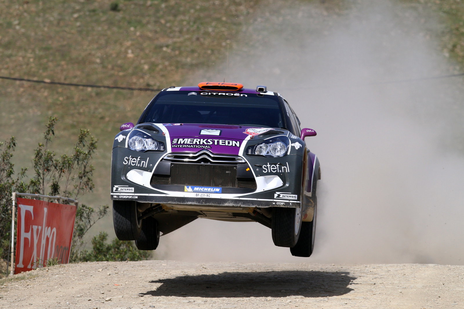 Peter Van Merksteijn Jr. (NL) Eddy CHevaillier (BEL), CITROEN DS3 WRC