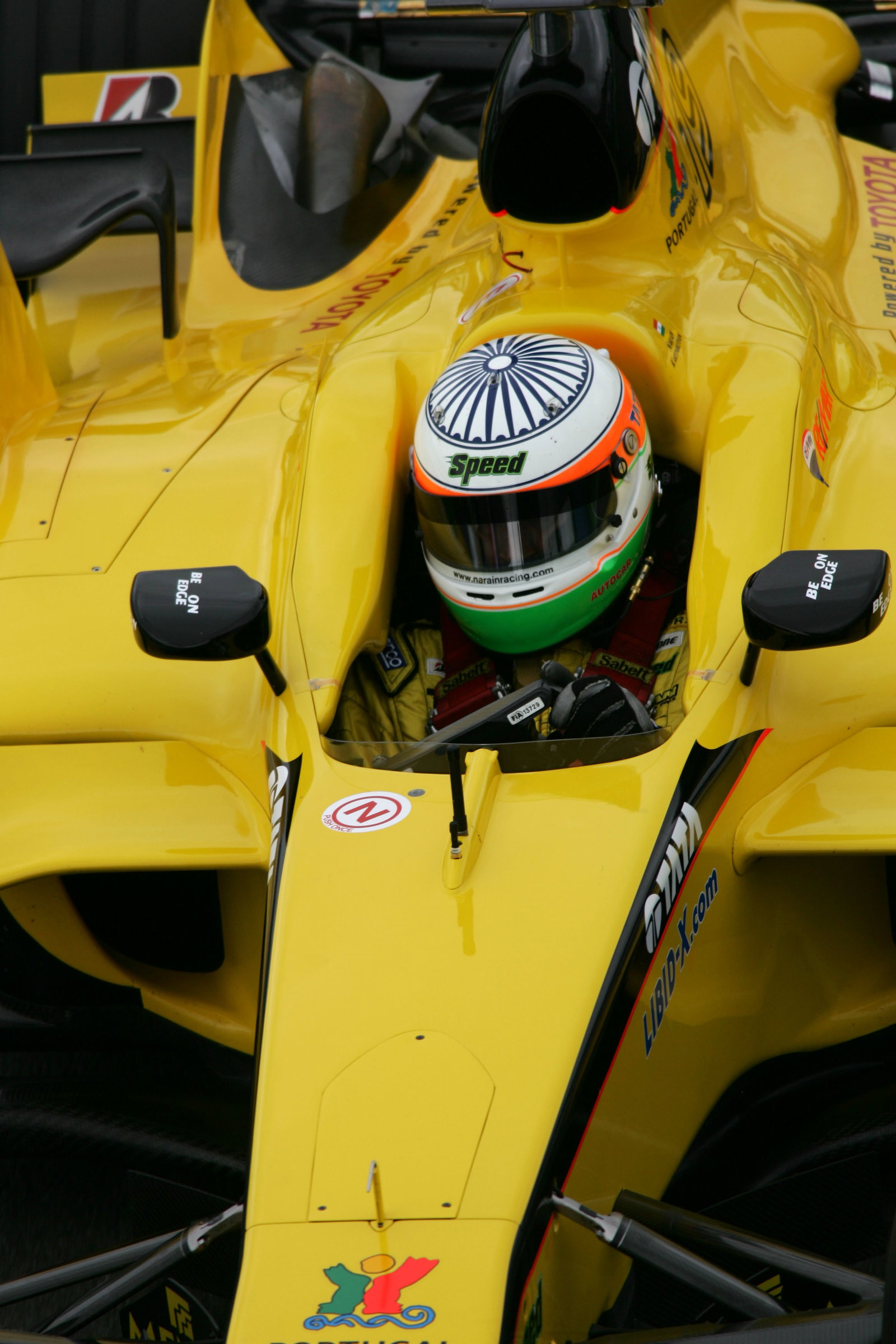 Narain Karthikeyan - Jordan-Toyota EJ15
