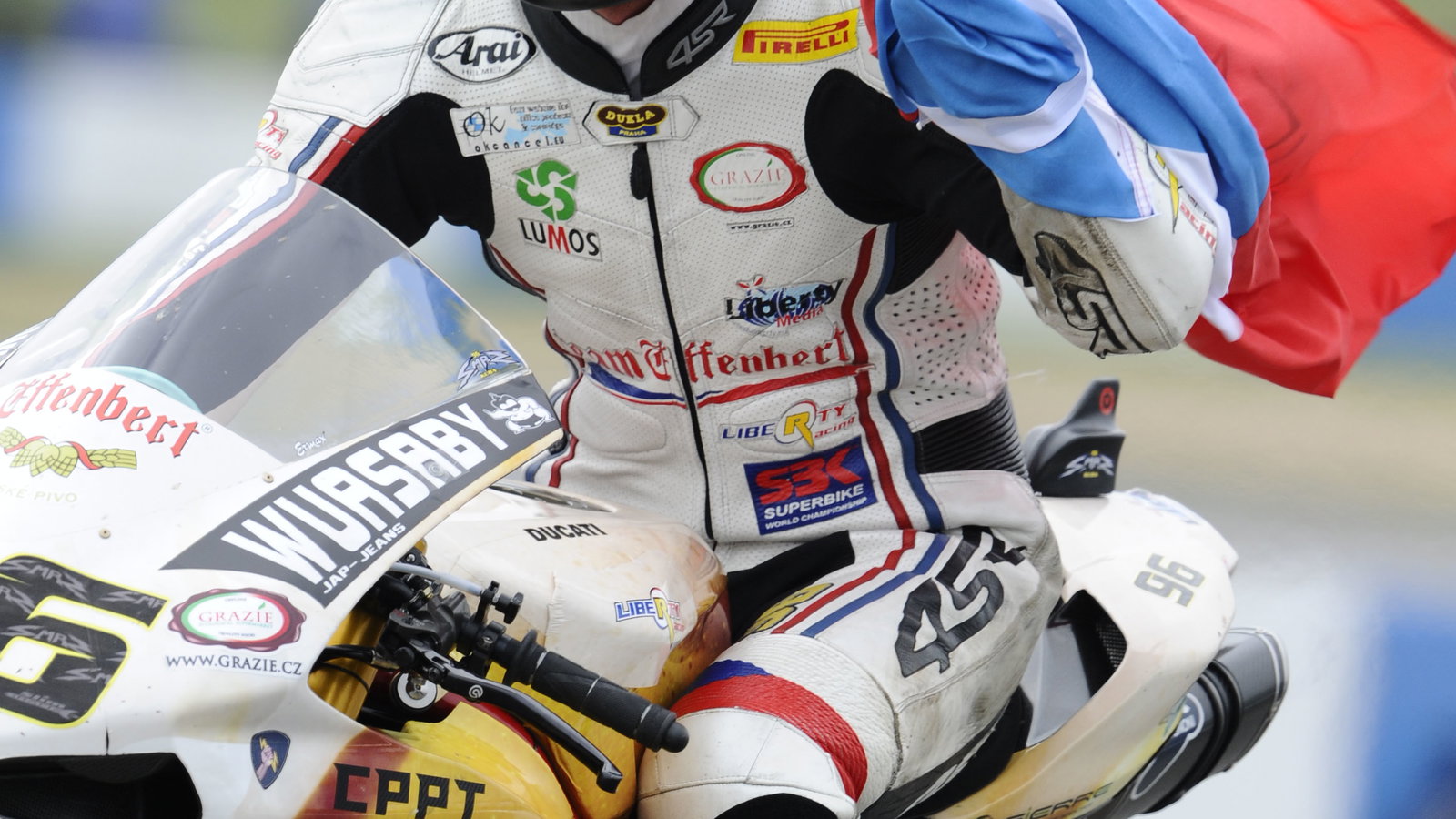 Smrz, Donington WSBK Race 1 2011