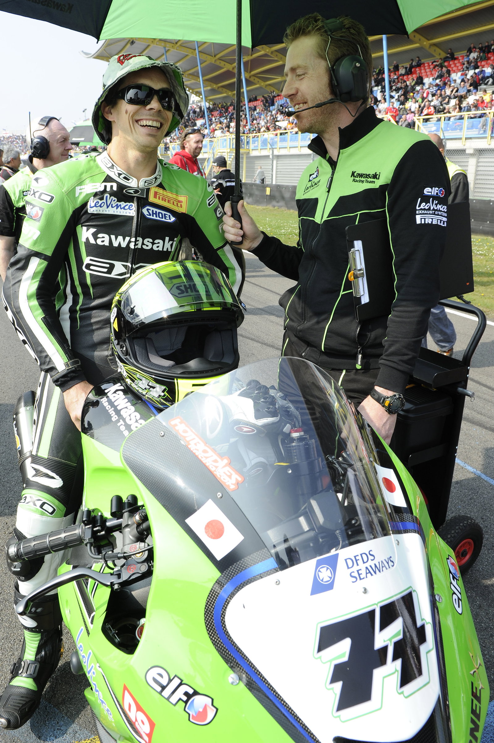 Vermeulen, Dutch WSBK Race 1 2011