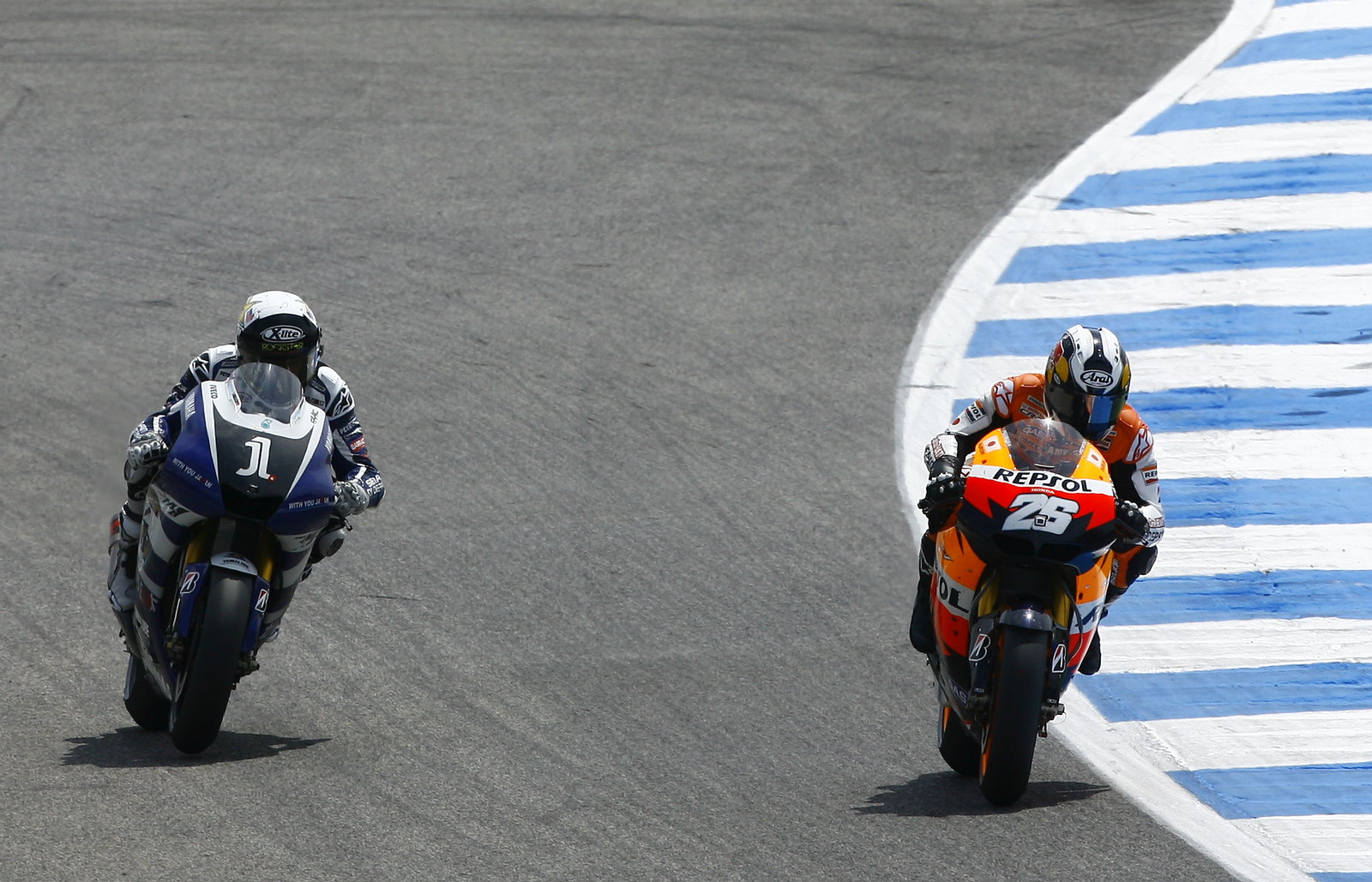Lorenzo and Pedrosa, Portuguese MotoGP 2011