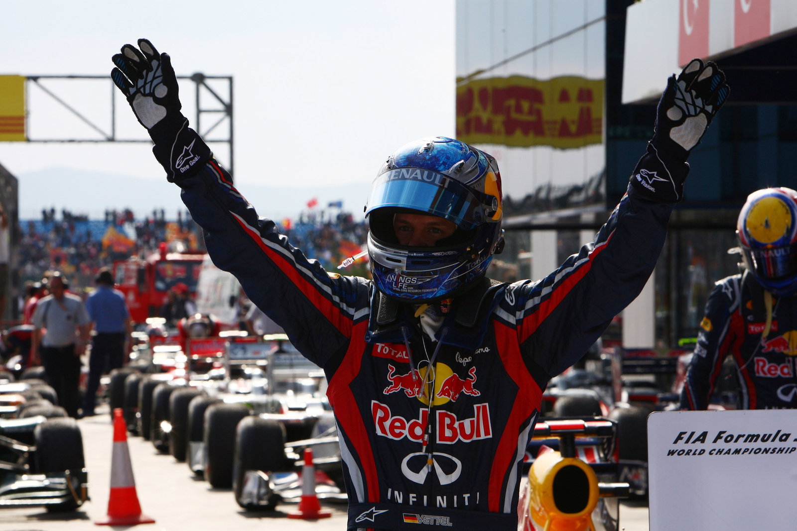 08.05.2011- Race, Sebastian Vettel (GER), Red Bull Racing, RB7 race winner