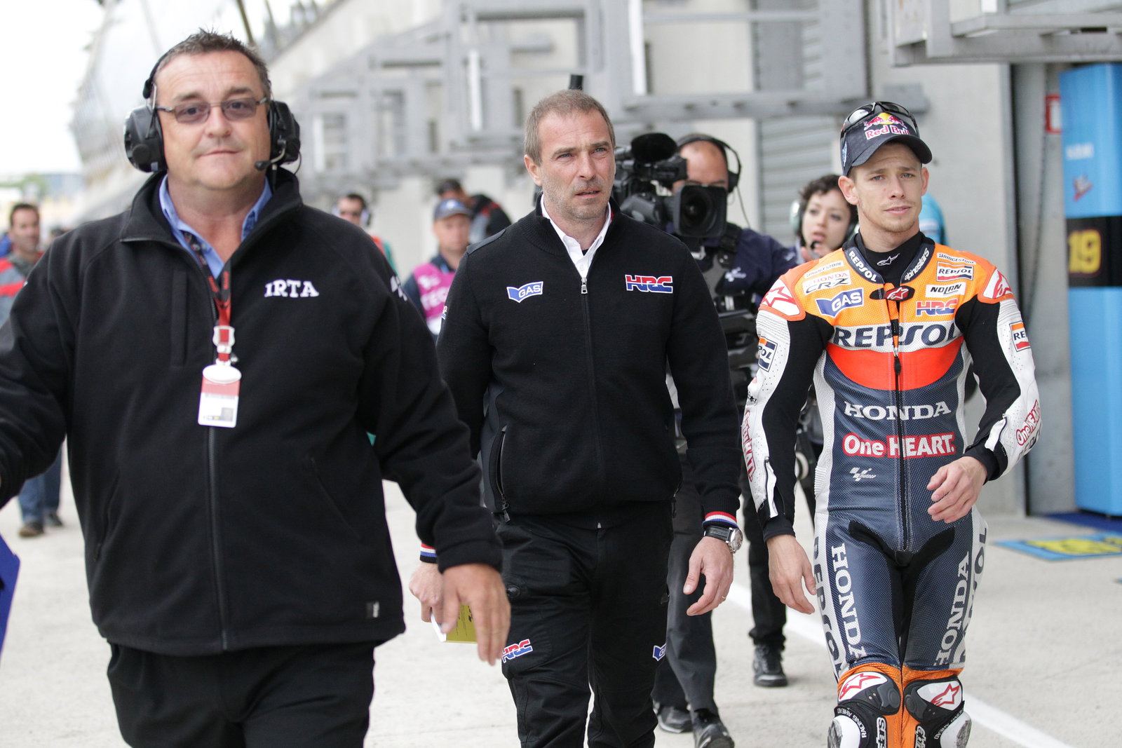 Suppo and Stoner called to race direction, French MotoGP 2011