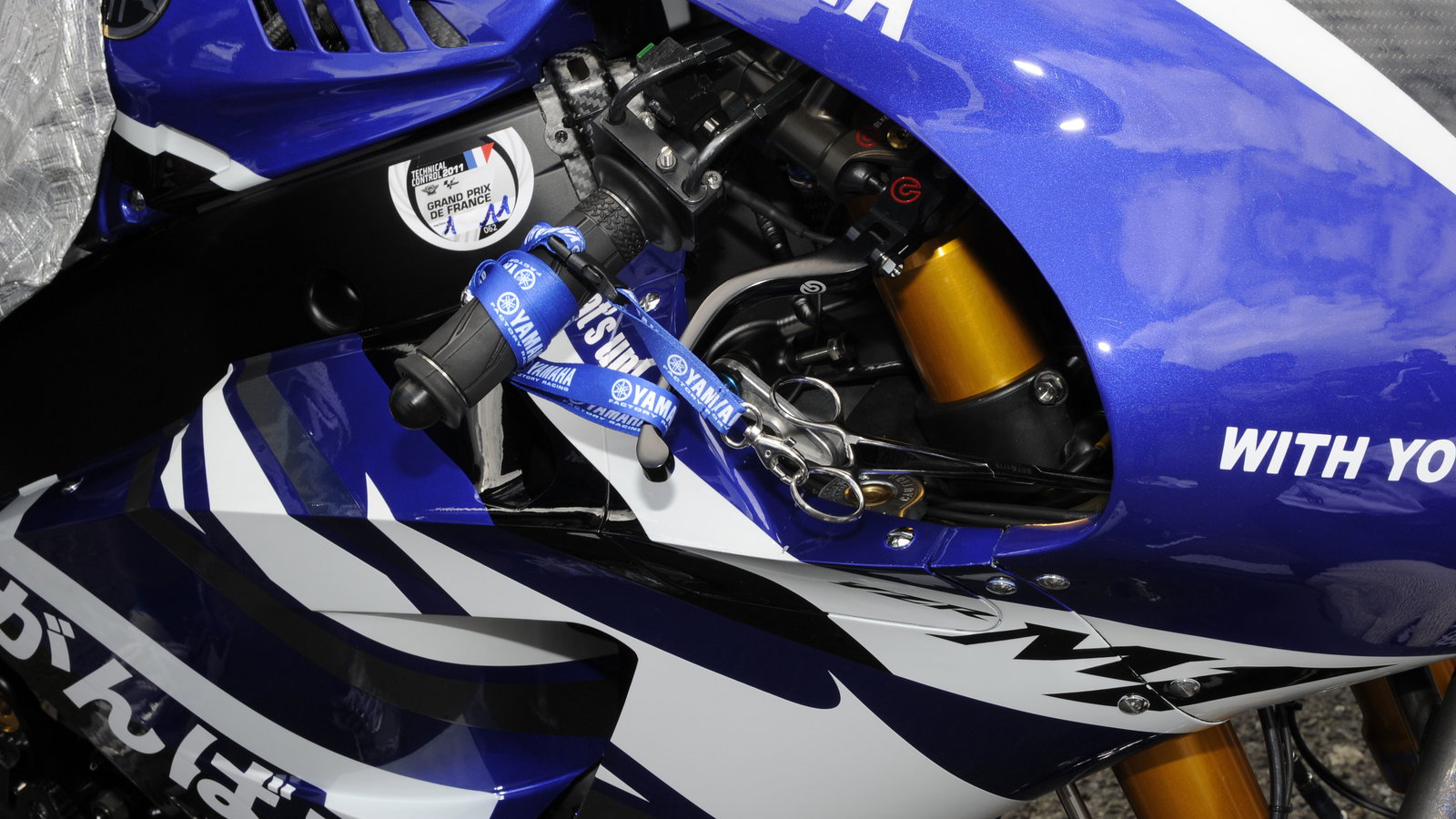 Spies, Fuel clamp, French MotoGP Race 2011