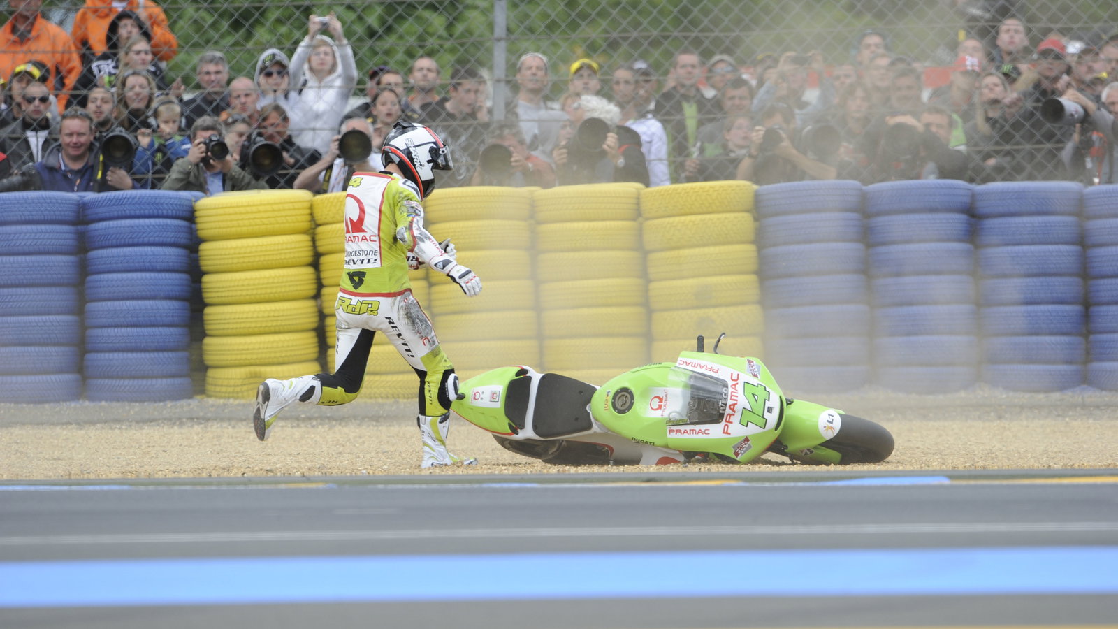 De Puniet, French MotoGP Race 2011