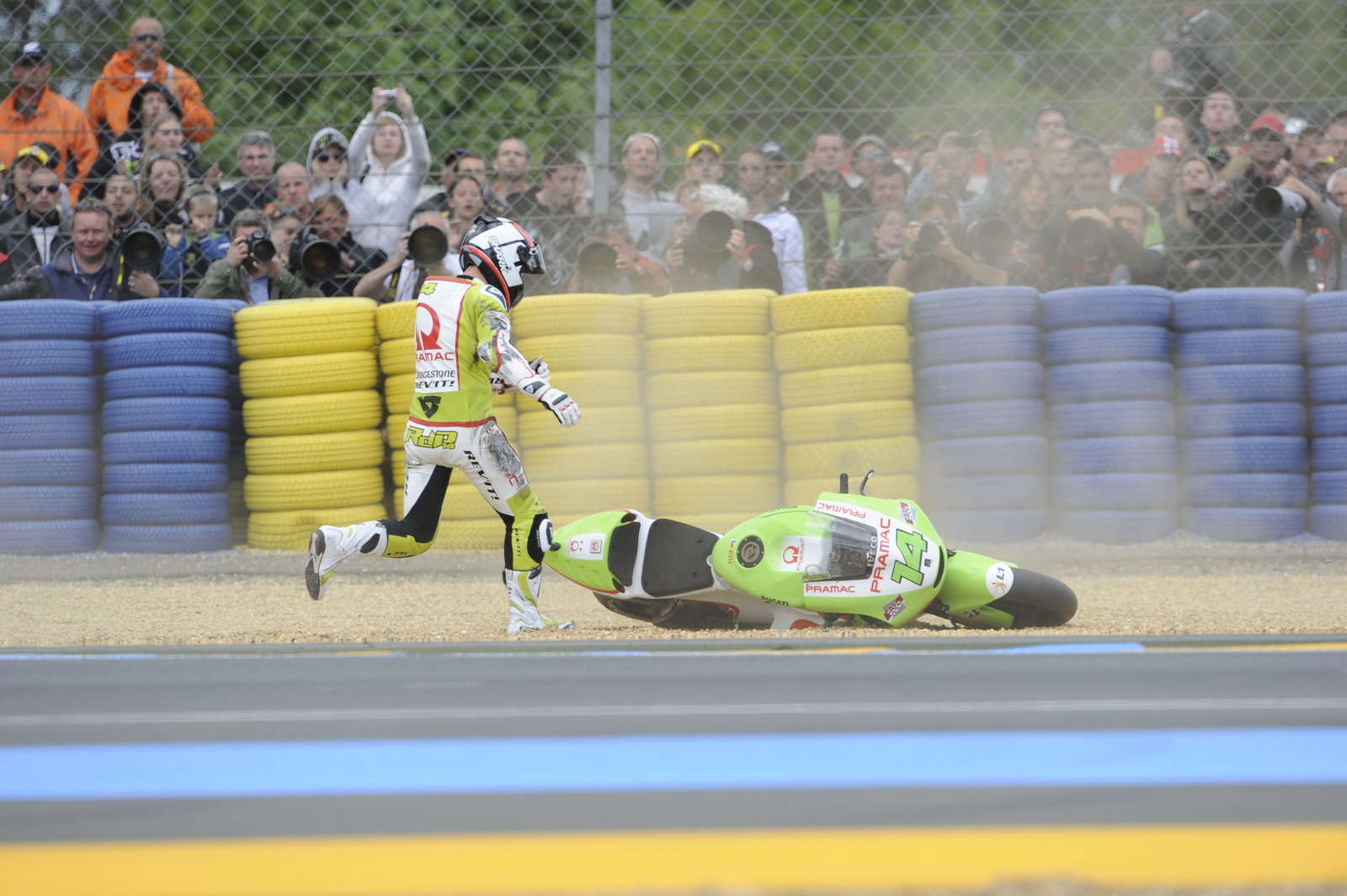 De Puniet, French MotoGP Race 2011