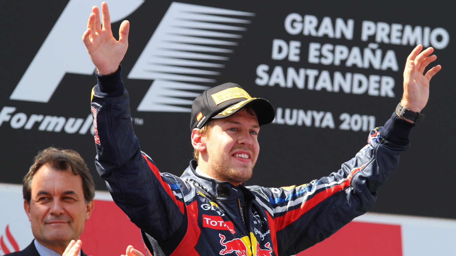 22.05.2011- Race, Sebastian Vettel (GER), Red Bull Racing, RB7 race winner