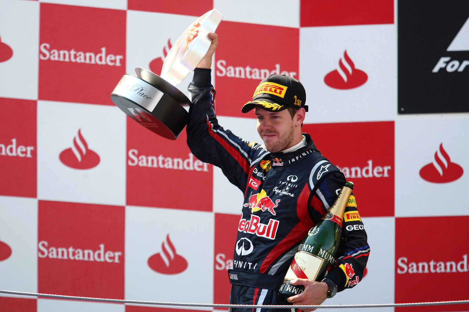 22.05.2011- Race, Sebastian Vettel (GER), Red Bull Racing, RB7 race winner