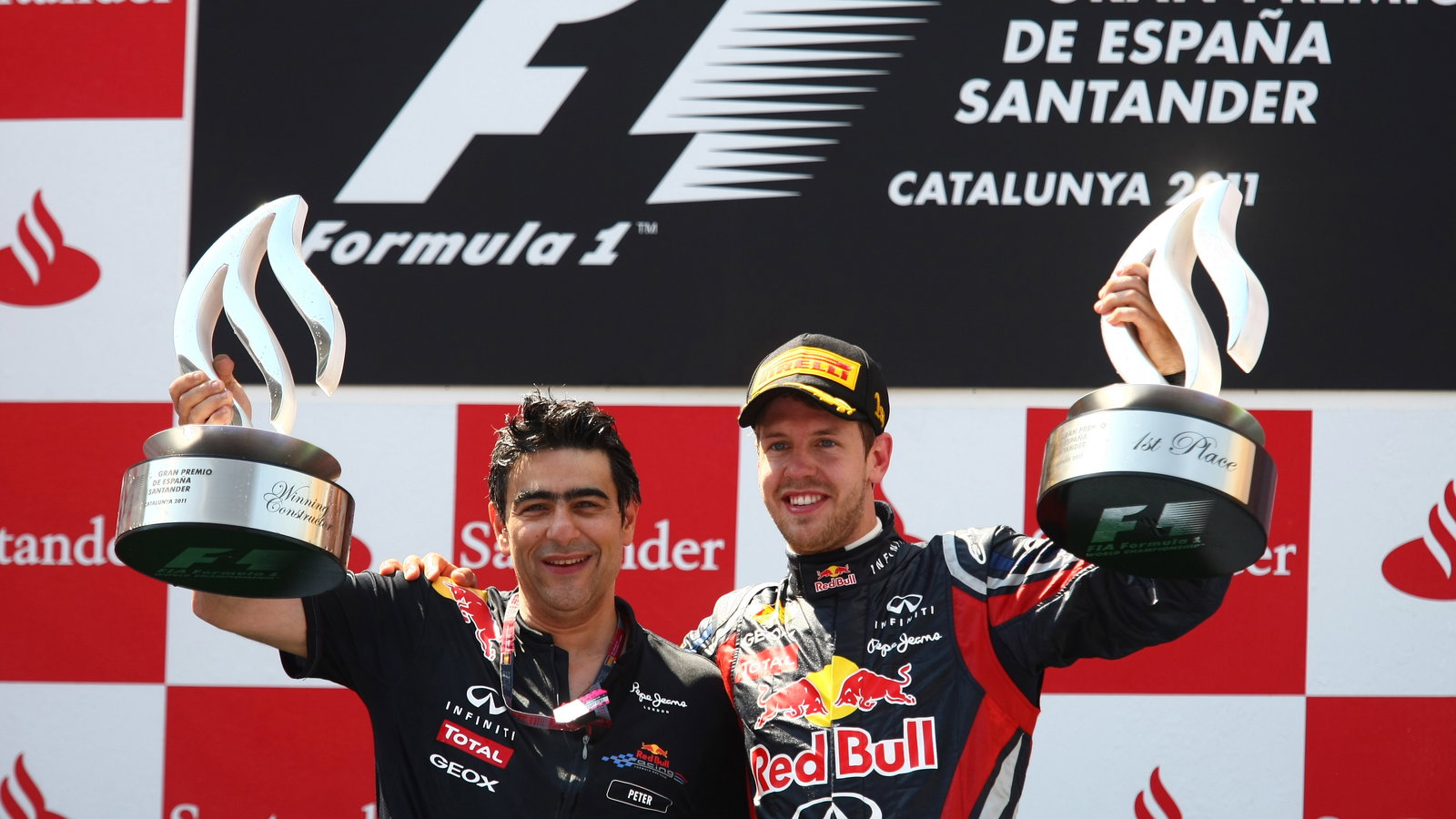 22.05.2011- Race, Sebastian Vettel (GER), Red Bull Racing, RB7 race winner