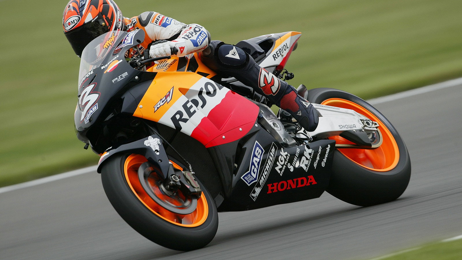 Biaggi, British MotoGP, 2005