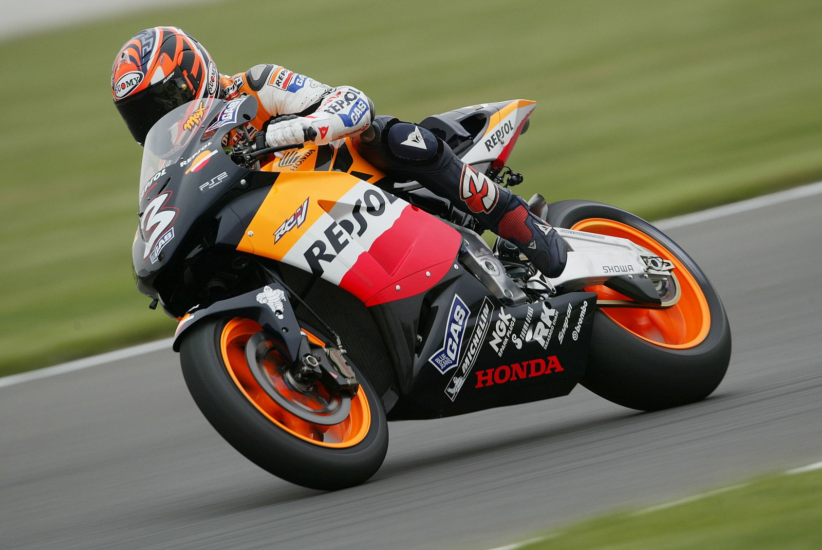 Biaggi, British MotoGP, 2005