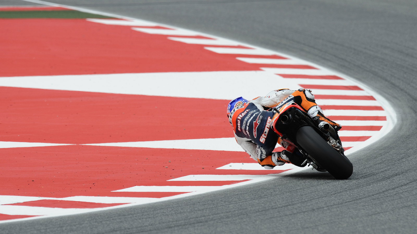 Stoner slides, Catalunya MotoGP 2011