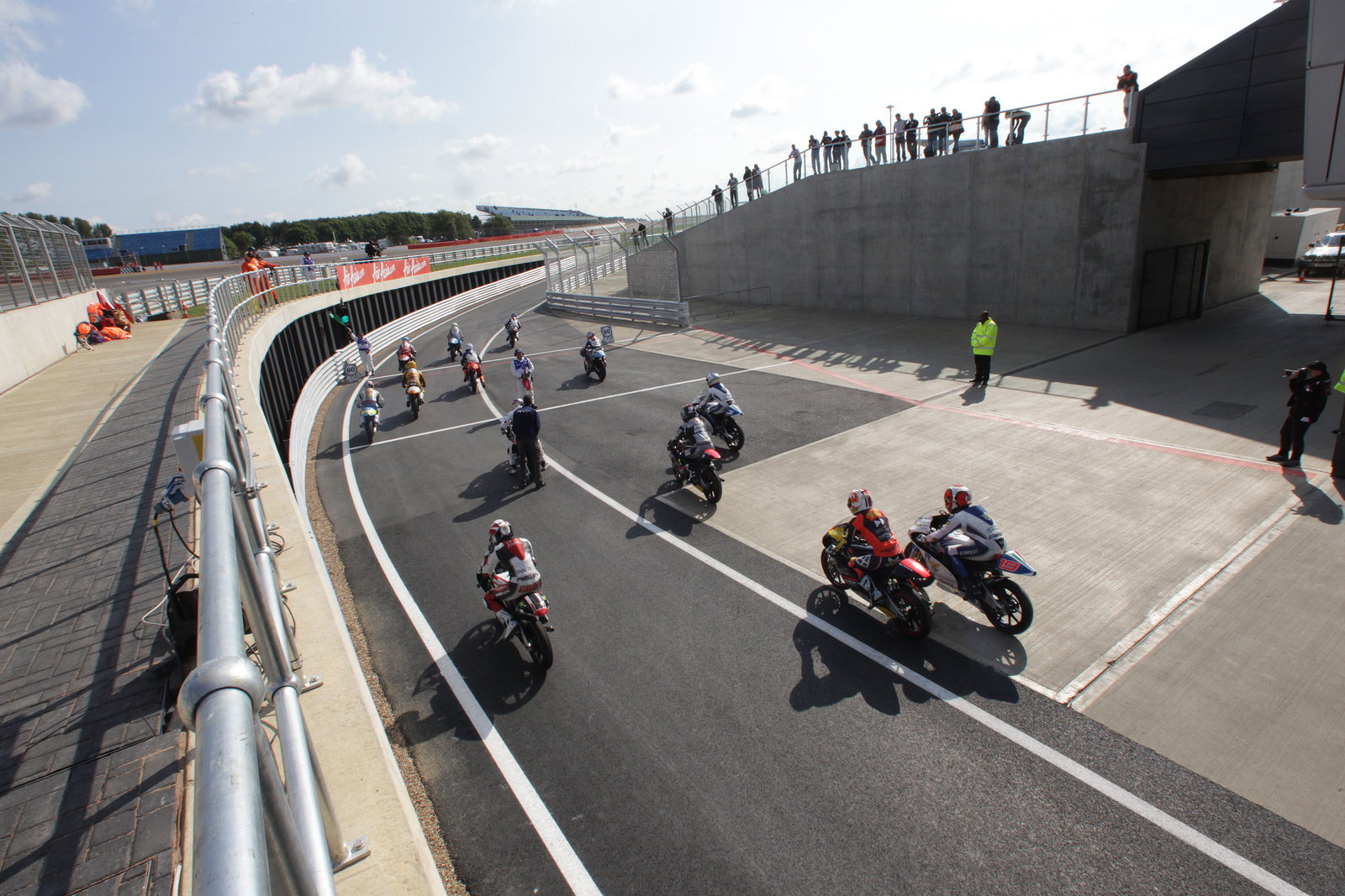 125 warm-up, British MotoGP 2011