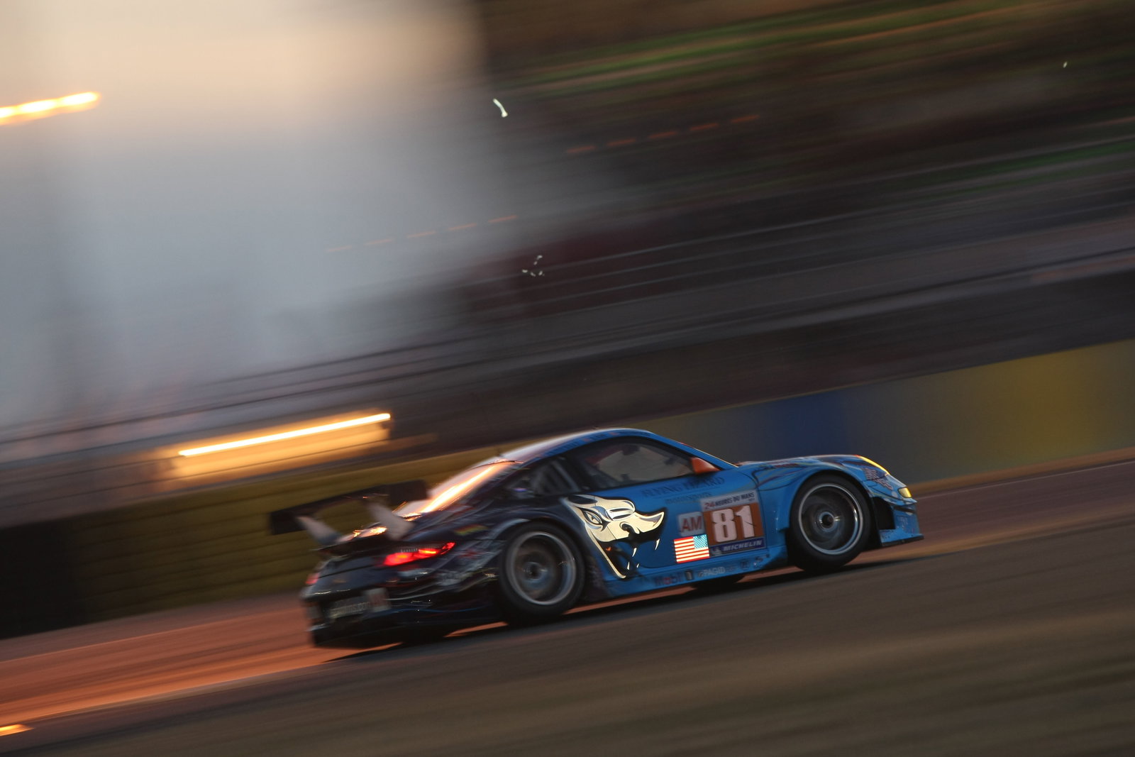 Seth Neiman/Darren Law/Spencer Pumpelly - Flying Lizard Motorsports Porsche 911 RSR