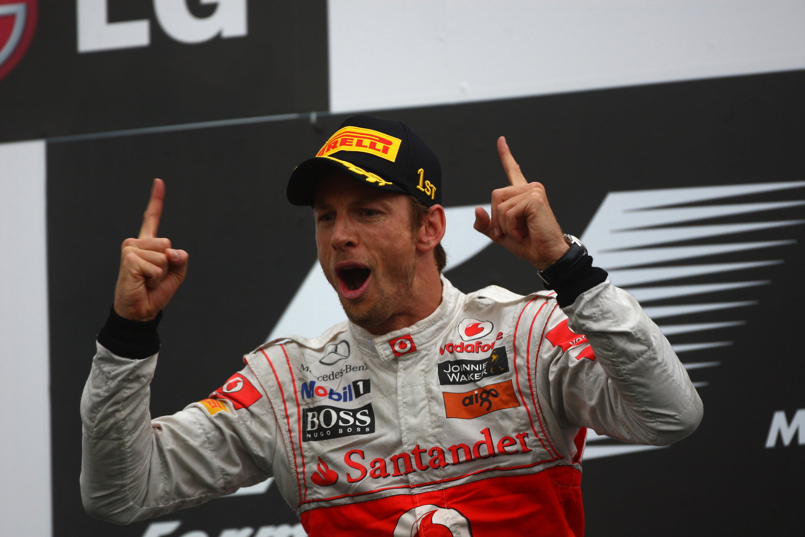 12.06.2011- Race, Jenson Button (GBR), McLaren Mercedes, MP4-26 race winner