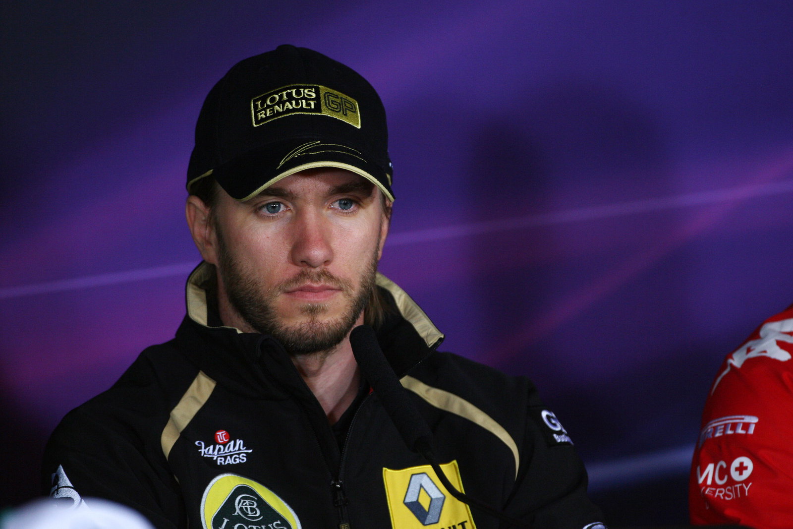 21.07.2011- Press conference, Nick Heidfeld (GER) Lotus Renault GP R31