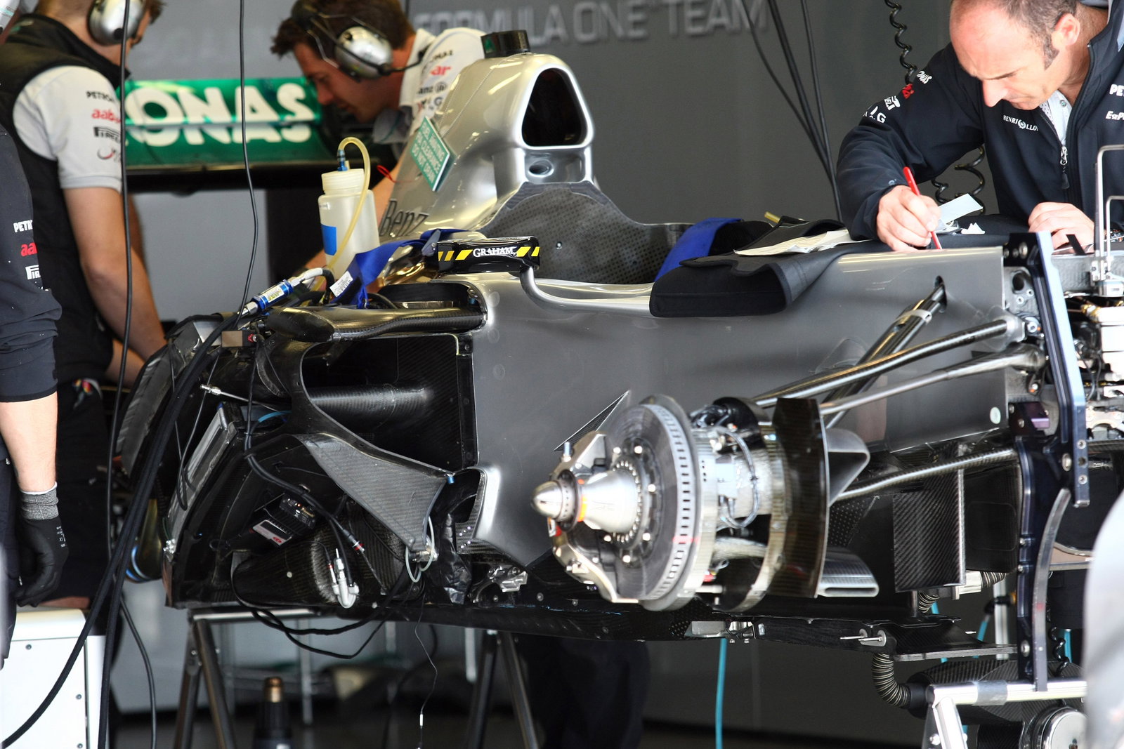 21.07.2011- Mercedes GP Petronas F1 Team, MGP W02