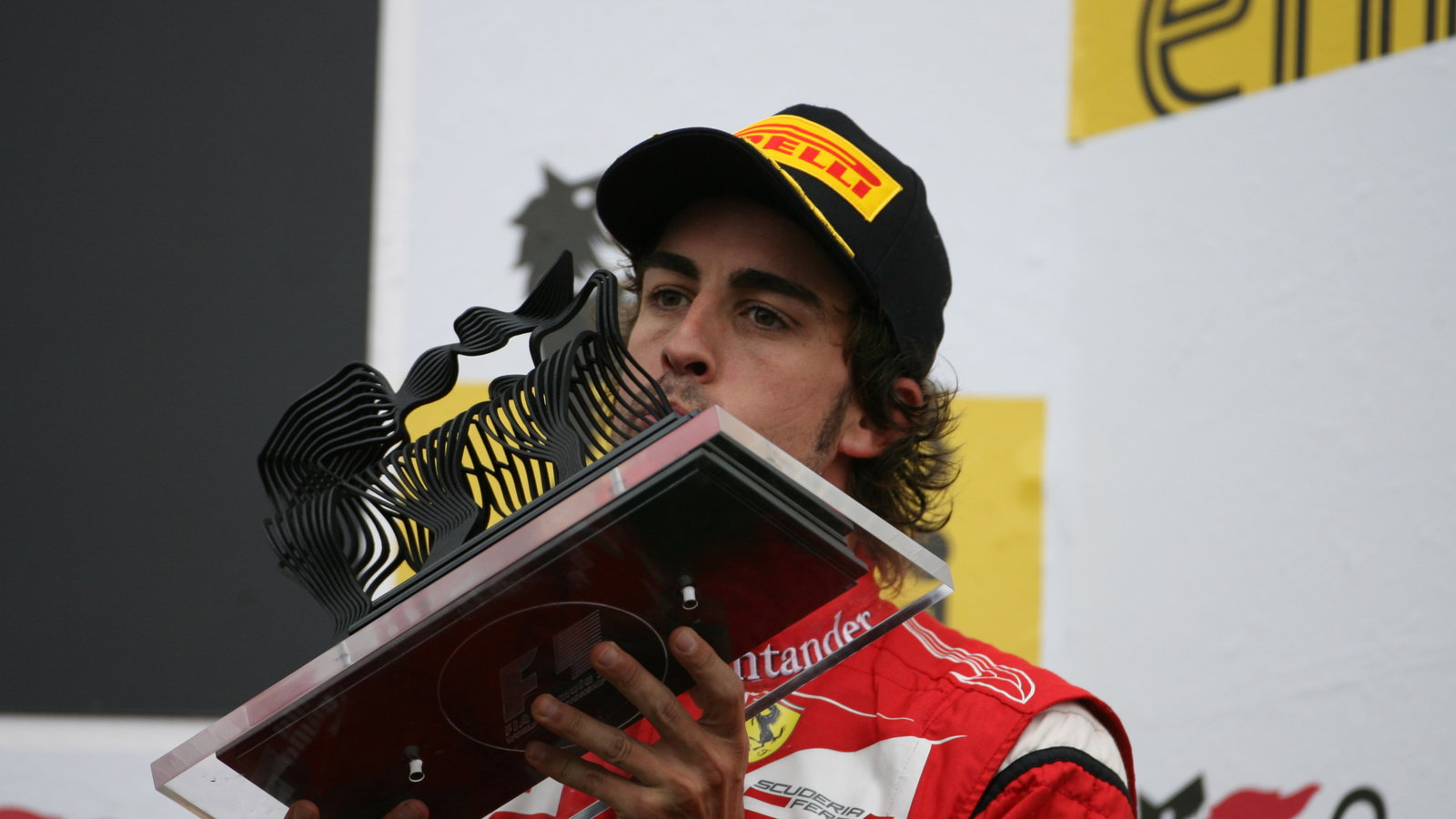 31.07.2011 podium: 3rd Fernando Alonso (ESP), Scuderia Ferrari, F-150 Italia