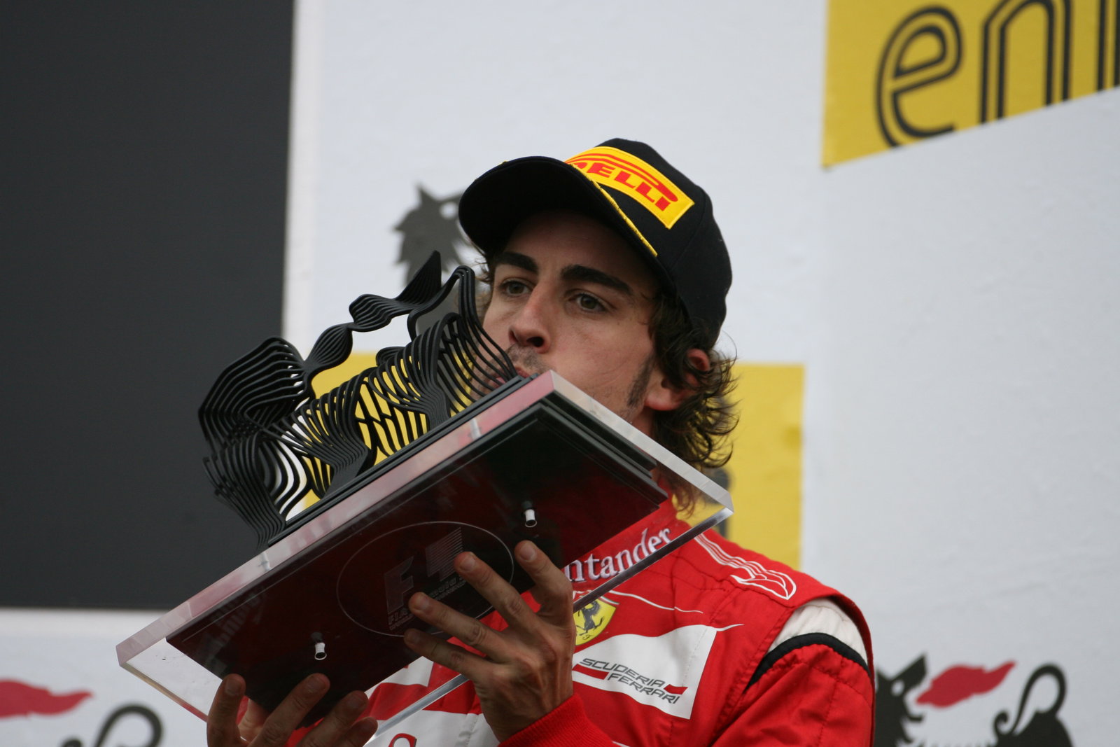31.07.2011 podium: 3rd Fernando Alonso (ESP), Scuderia Ferrari, F-150 Italia