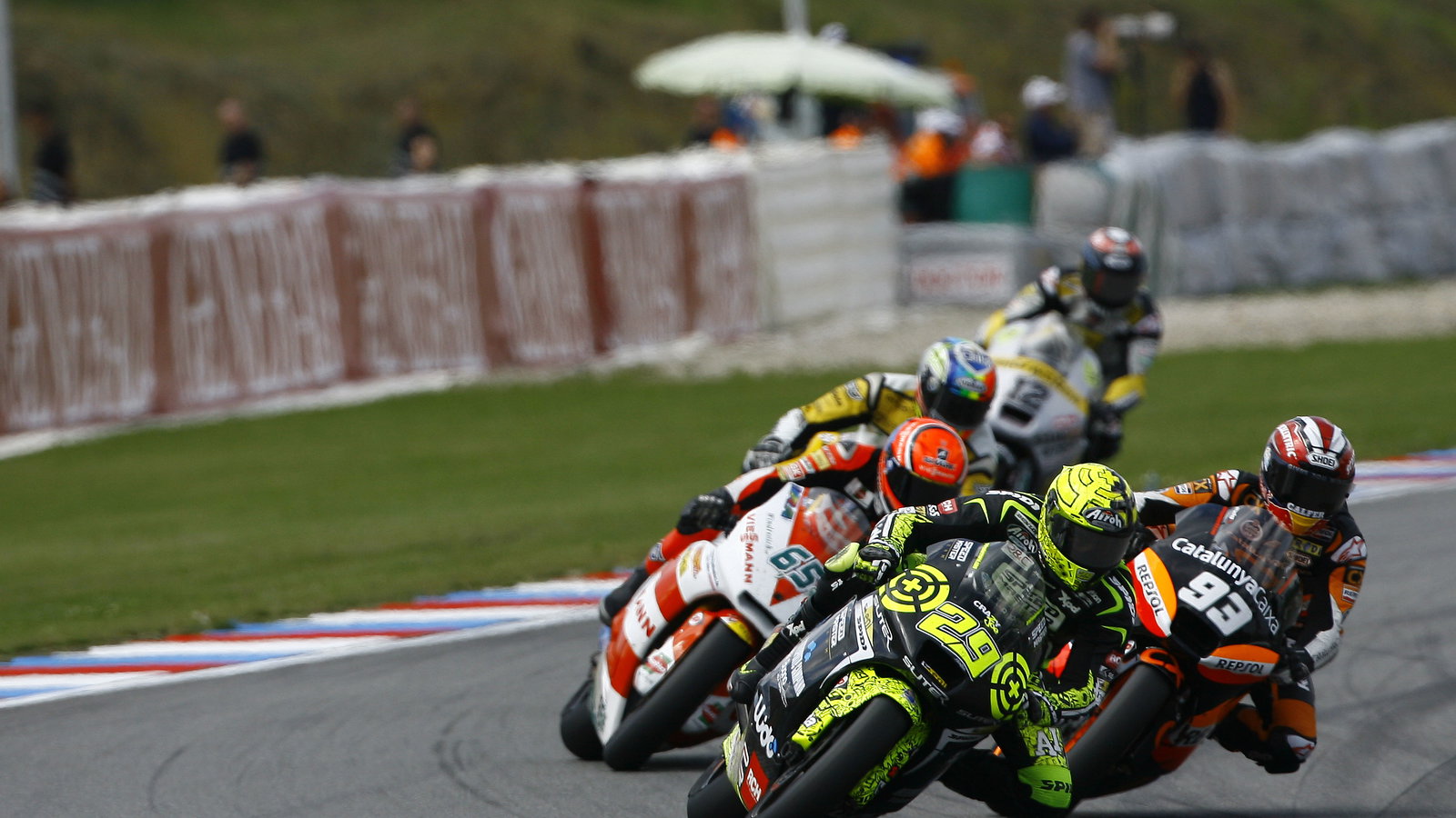 Iannone, Moto2 race, Czech MotoGP 2011