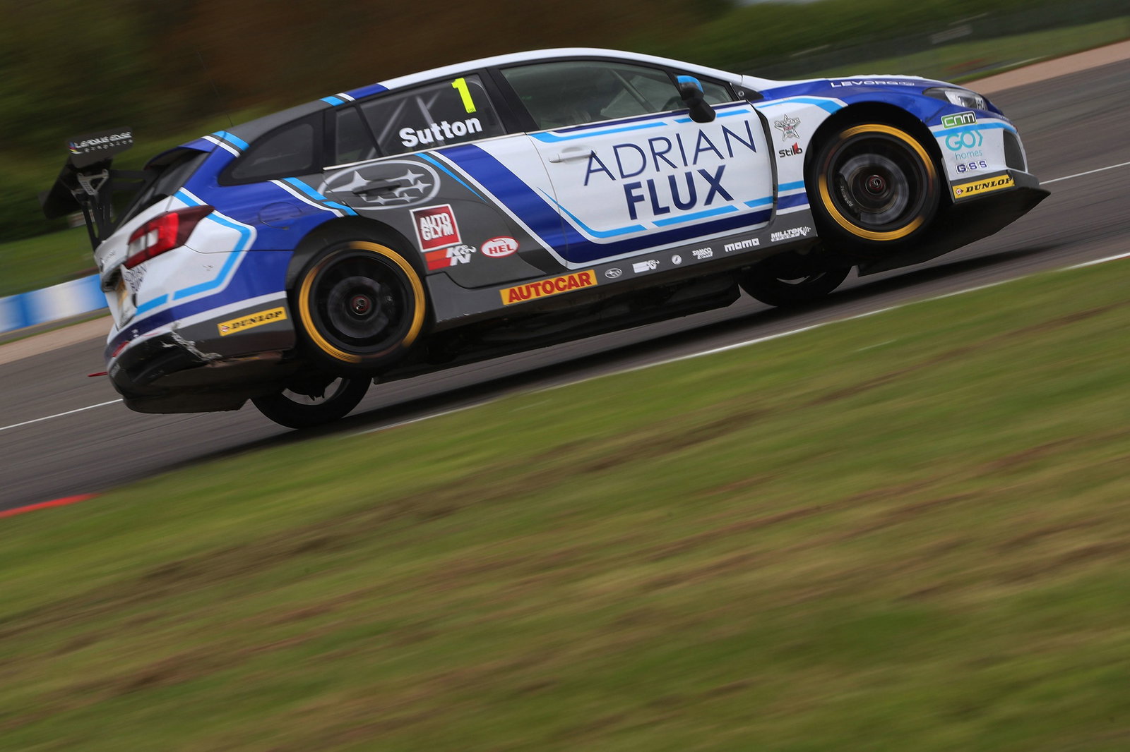 BTCC Croft: Sutton leads Plato for Subaru 1-2 finish